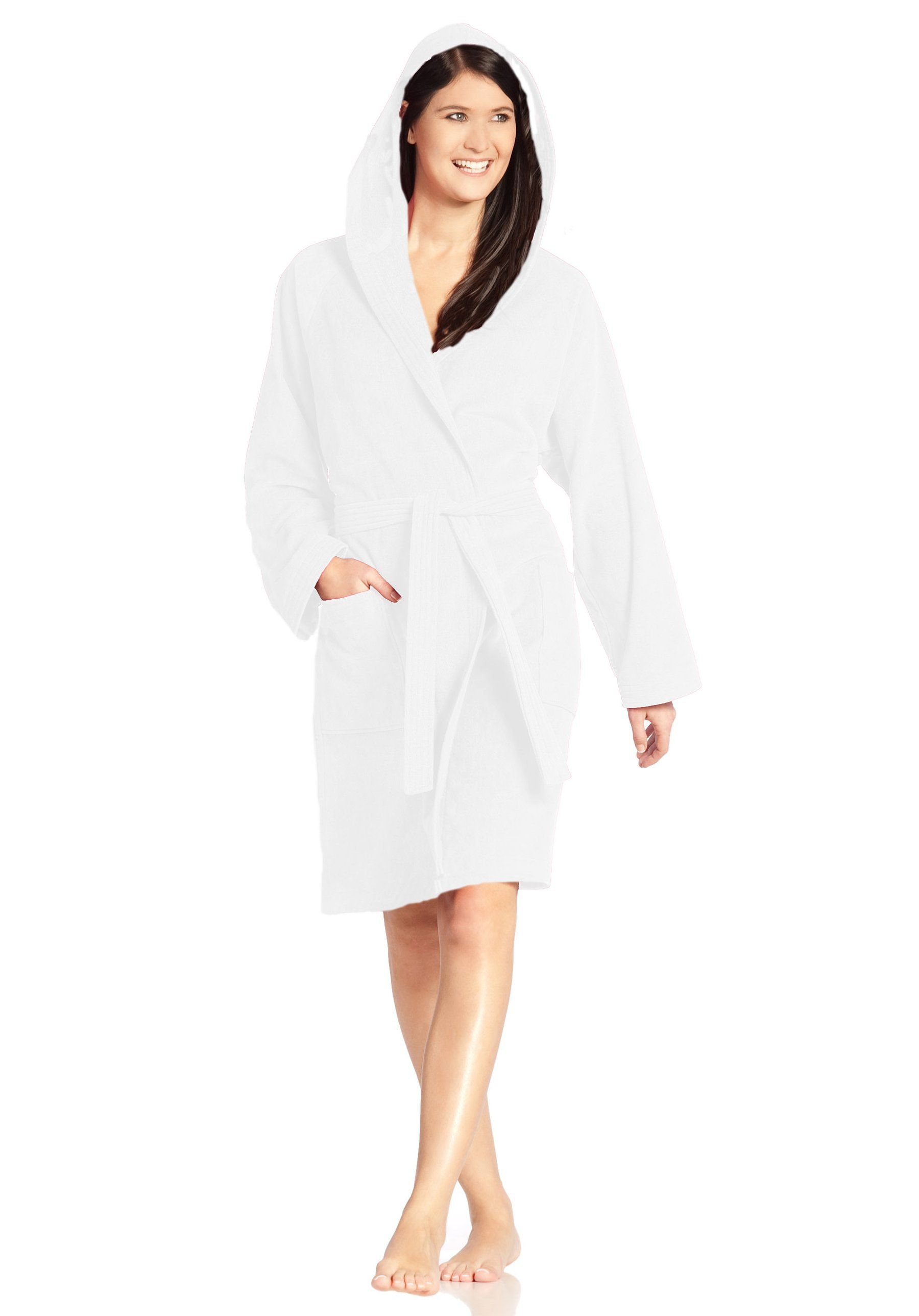 Vossen Unisex-Bademantel »Texas, ideal für Sauna & Spa, Hotelbademantel, Morgenmantel«, (1...