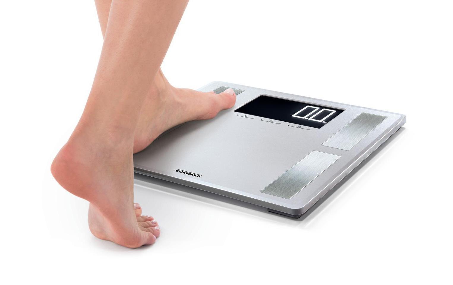 Soehnle Körper-Analyse-Waage »Shape Sense Profi 200 Silberfarben«
