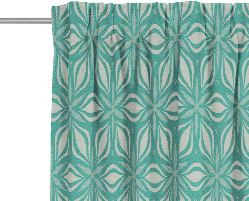 (1 Floret«, »Retro | Jelmoli-Versand kaufen Vorhang aus nachhaltig online Bio-Baumwolle Adam St.),