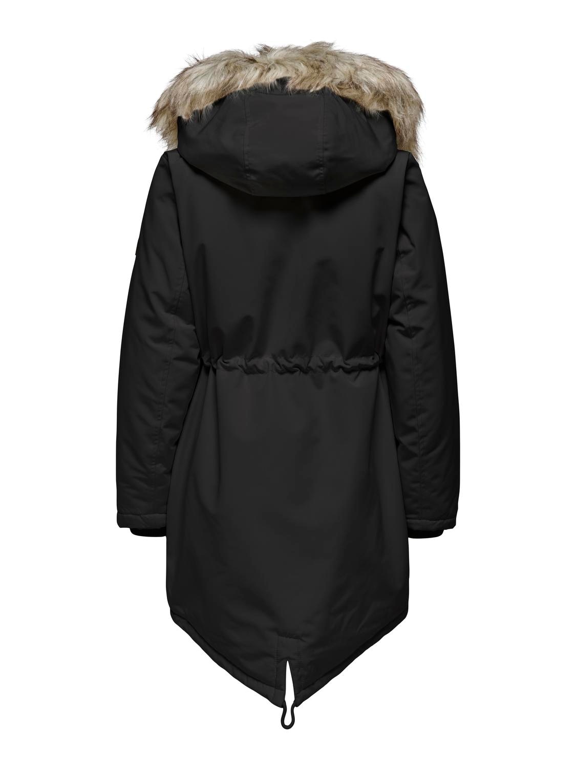 ONLY Winterjacke »ONLSYLVI PARKA JACKET LIFE CC OTW«, mit Kapuze