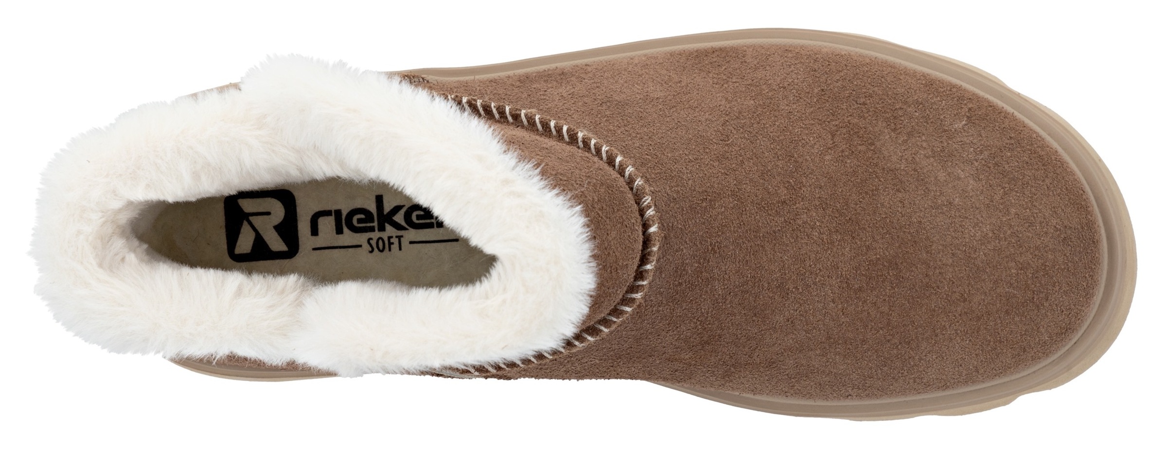 Rieker EVOLUTION Winterboots, Plateaustiefel, Schlupfschuh mit Innenreissverschluss