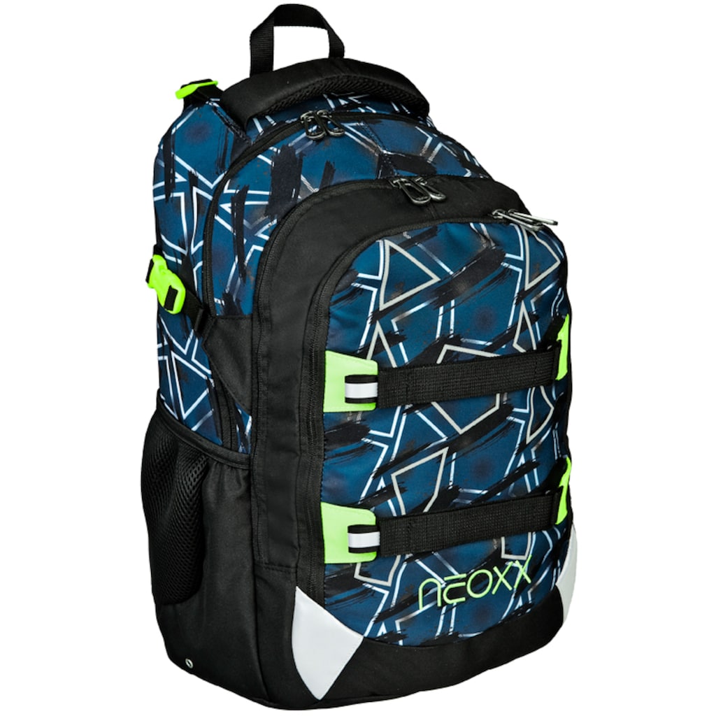 neoxx Schulrucksack »Active, Flash yourself«, reflektierende Details