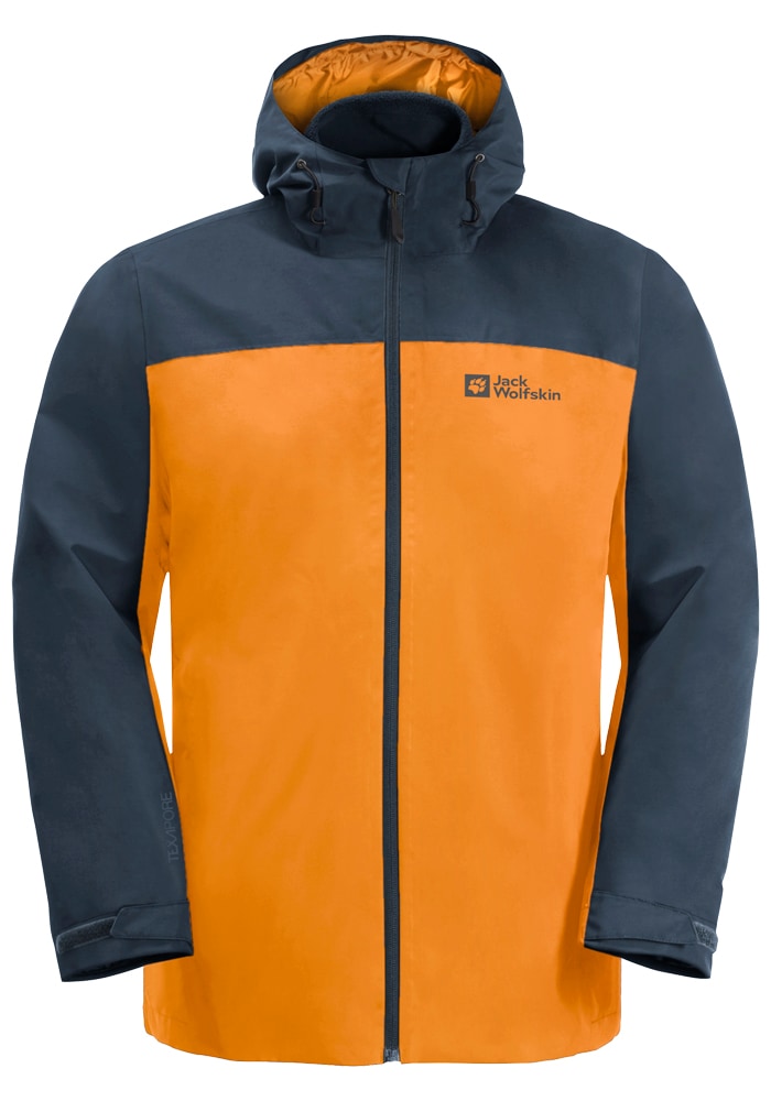 Jack Wolfskin 3-in-1-Funktionsjacke »TAUBENBERG 3IN1 JKT M«, mit Kapuze