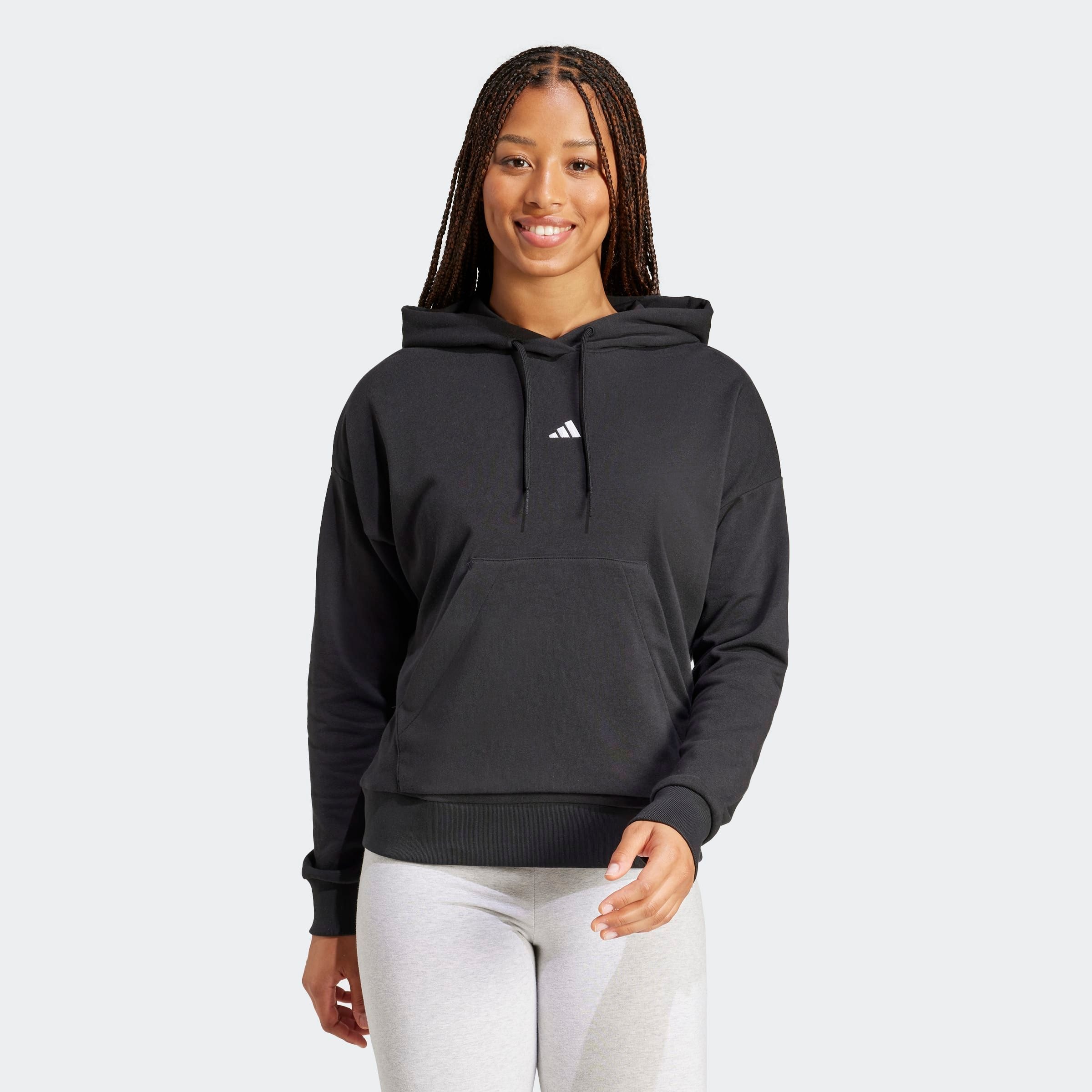 adidas Sportswear Kapuzensweatshirt "ESSENTIALS SMALL LOGO FRENCH TERRY HOODIE"