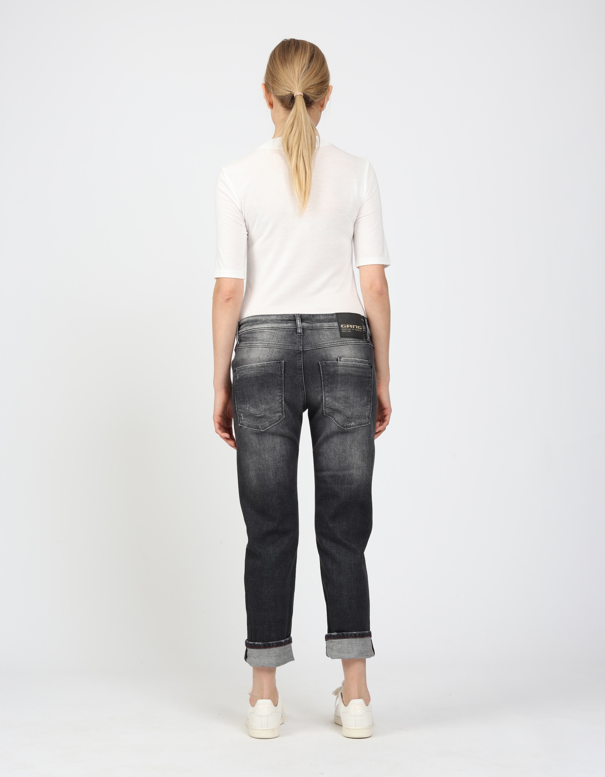 GANG Boyfriend-Jeans »94NADIA«, 5-Pocket Style mit Reissverschluss und Knopf