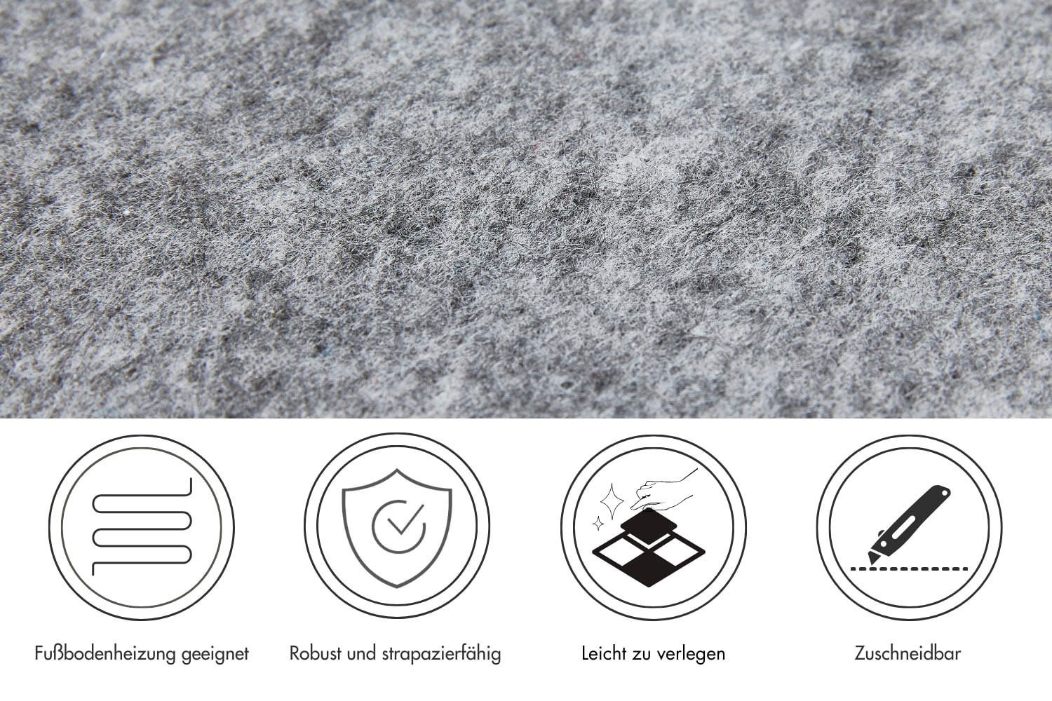 Andiamo Teppichfliese »Skandi, selbstklebend«, rechteckig, 4 mm Höhe, 40x40 cm, 25 Stück (4 qm), 50 Stück (8 qm) oder 100 Stück (16 qm)