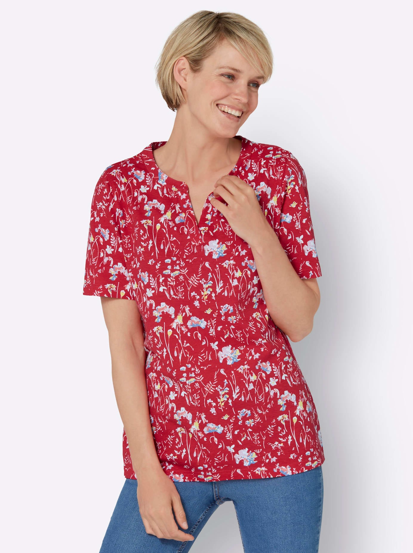 Classic Basics Kurzarmshirt »Kurzarm-Shirt«, (1 tlg.)