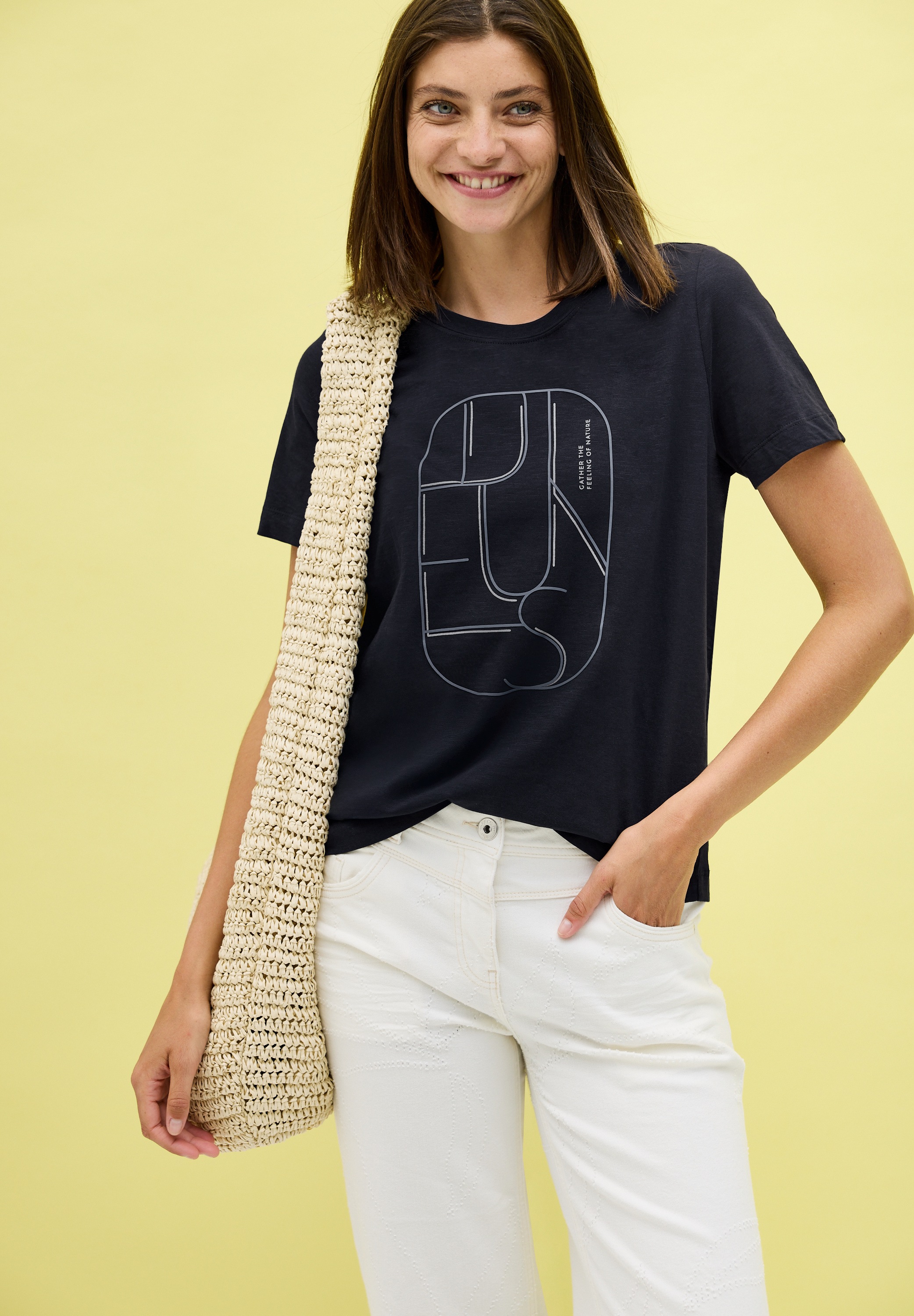 Cecil T-Shirt mit Artwork