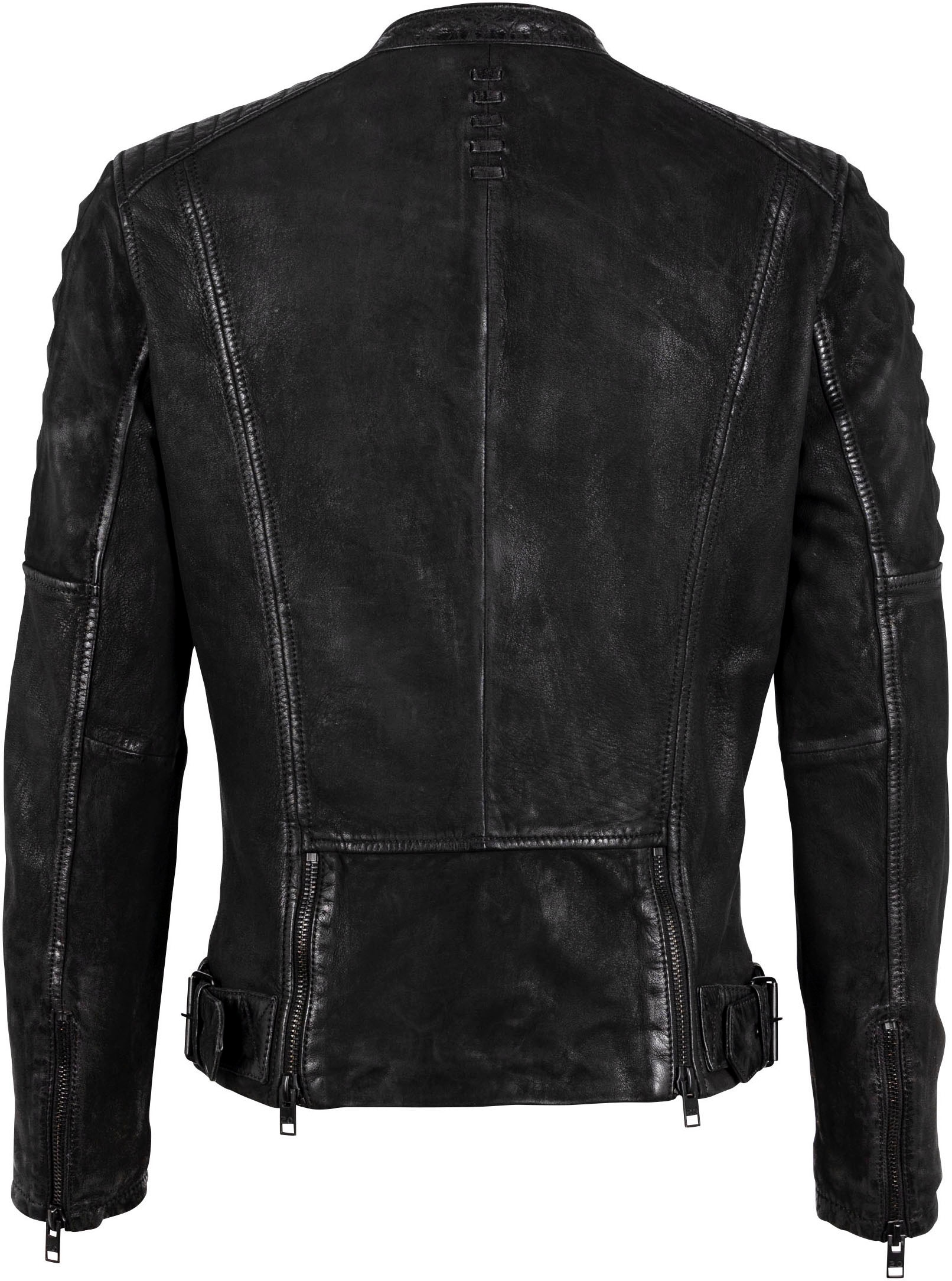 Mauritius Lederjacke »G2MKjas SF«, mit Reissverschlusstaschen