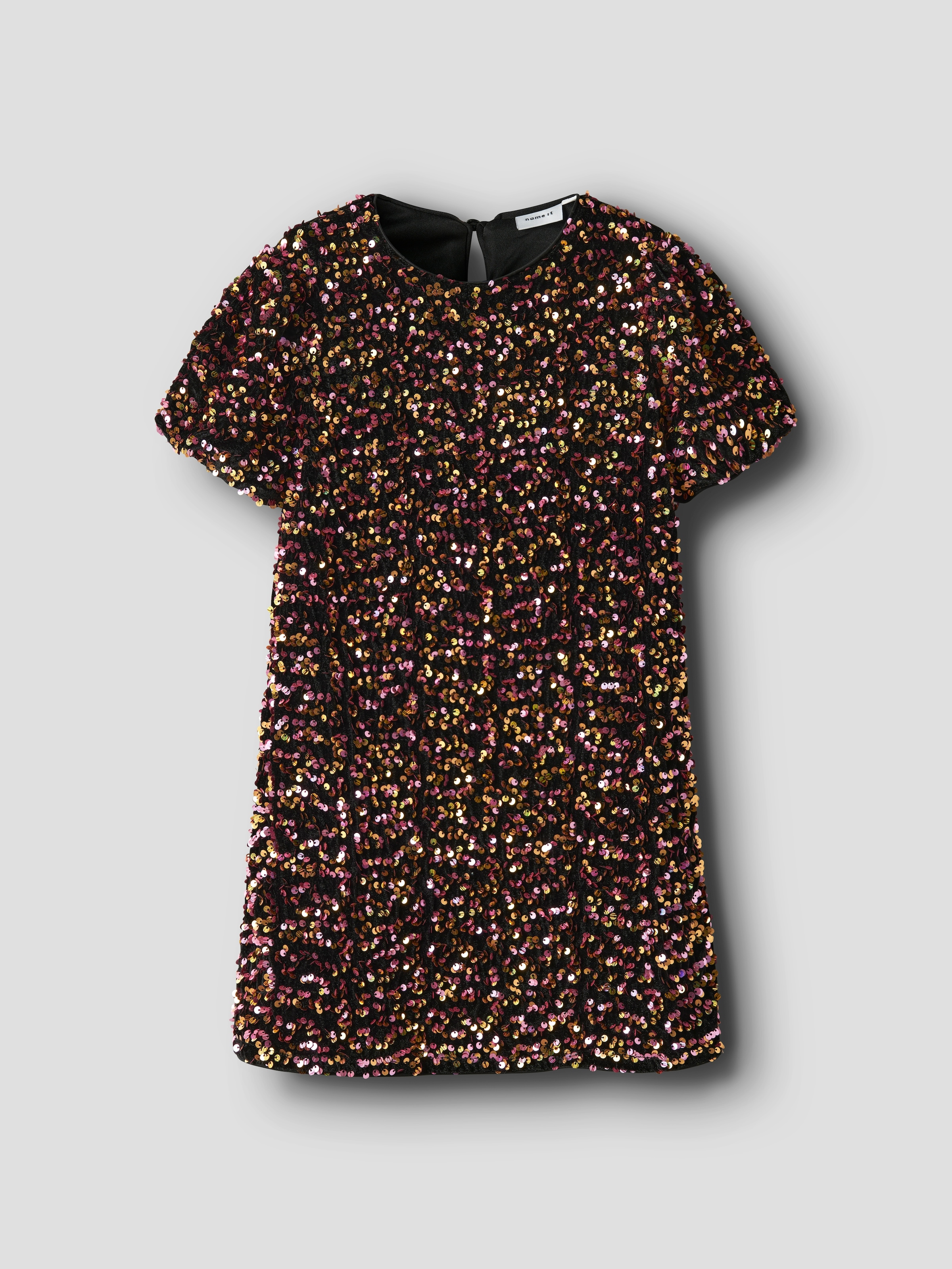 Name It Minikleid »NKFRUNICA SS TUNIC« mit glitzernden Pailletten
