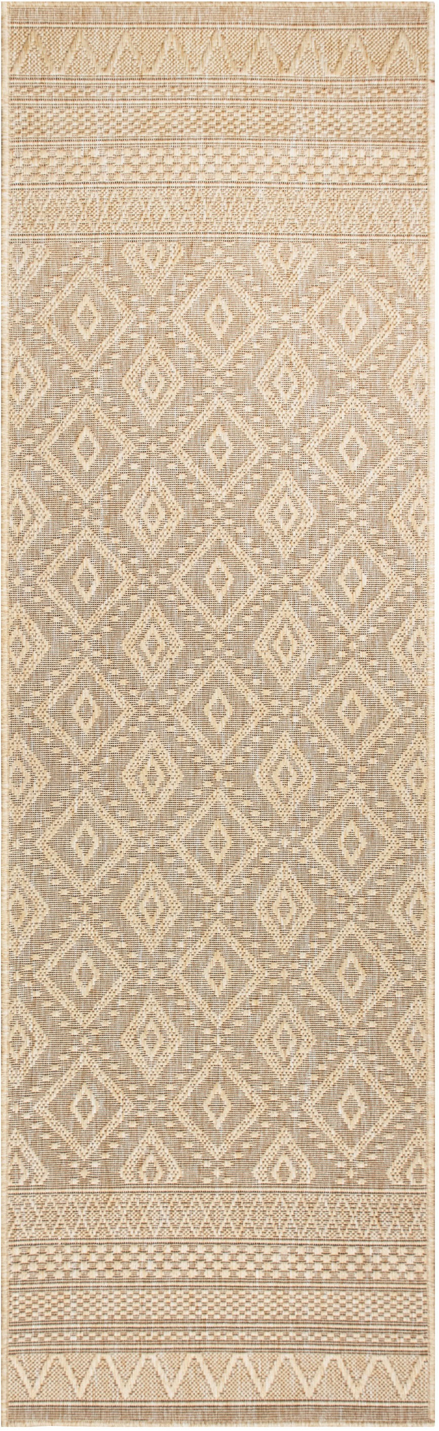 my home Teppich »Toronto auch als Läufer erhältlich«, rechteckig, 3 mm Höhe, In- und Outdoor geeignet, Sisal-Optik, Wetterfest & UV-beständig, Boho
