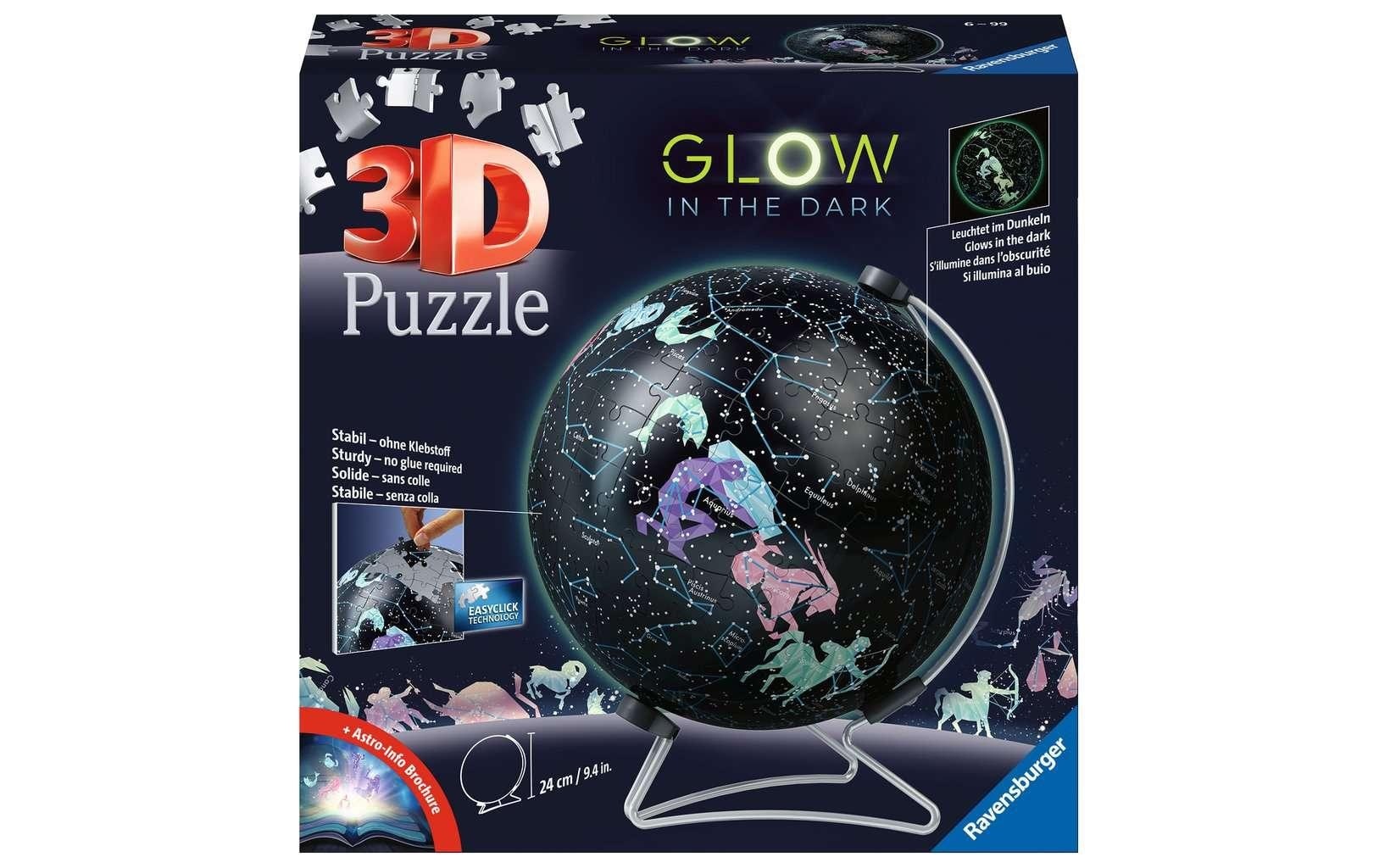 3D-Puzzle »Glow In The Dark Sternenglobus«, (190 tlg.)