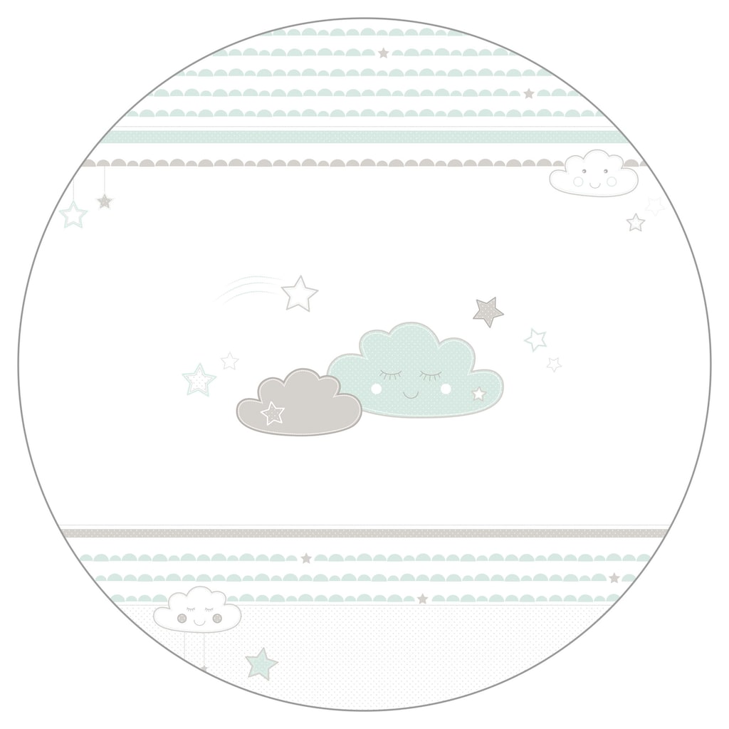 roba® Babybett »Room Bed - Dekor Happy Cloud«