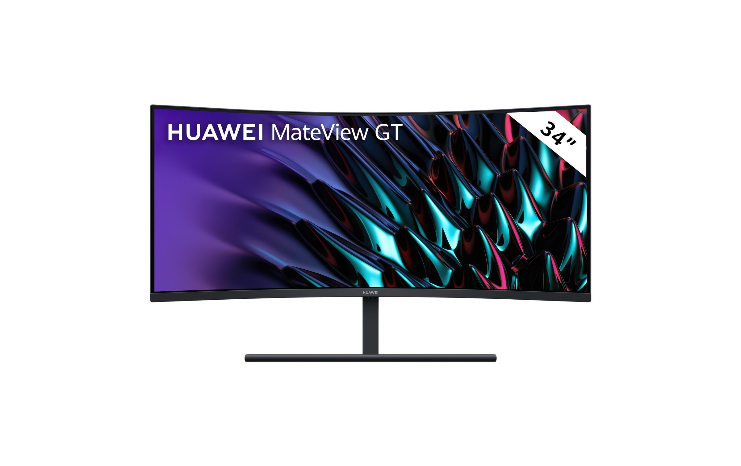 Huawei Curved-LED-Monitor »Huawei Monitor MateView GT curved black«, 86,02 cm/34 Zoll, 3440 x 1440 px, UWQHD, 4 ms Reaktionszeit, 165 Hz