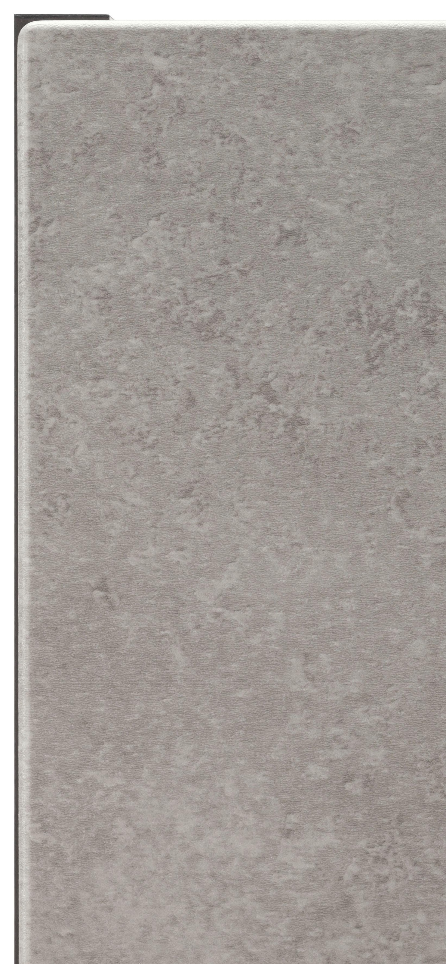 KOCHSTATION Klapphängeschrank »KS-Tulsa«, 100 cm breit, mit 1 Klappe, schwarzer Metallgriff, MDF Front