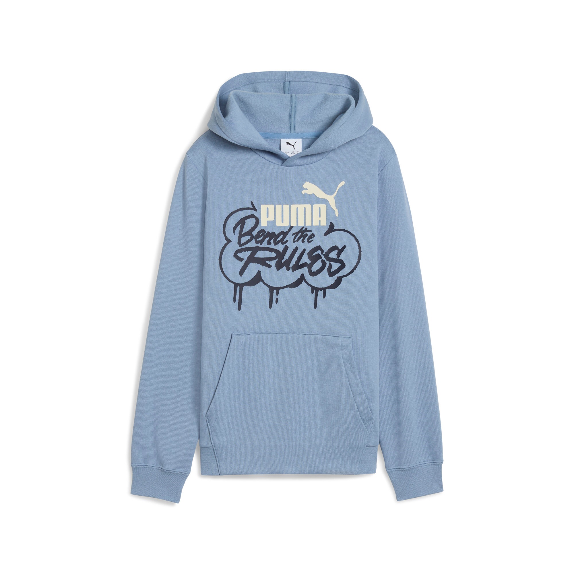 PUMA Kapuzensweatshirt "MID90S HOODIE FL B", für Jugendliche, mit Print, mit Kängurutasche, mit Kapuze