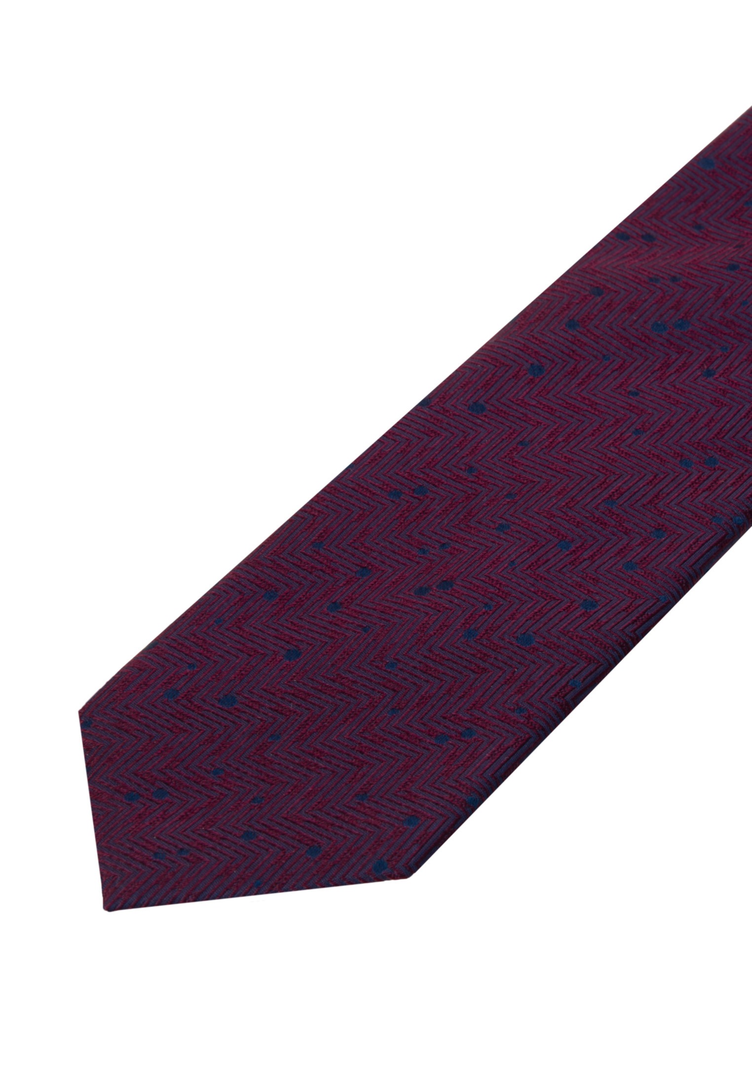 seidensticker Krawatte »Schwarze Rose«, Breit (7cm) Fischgrat