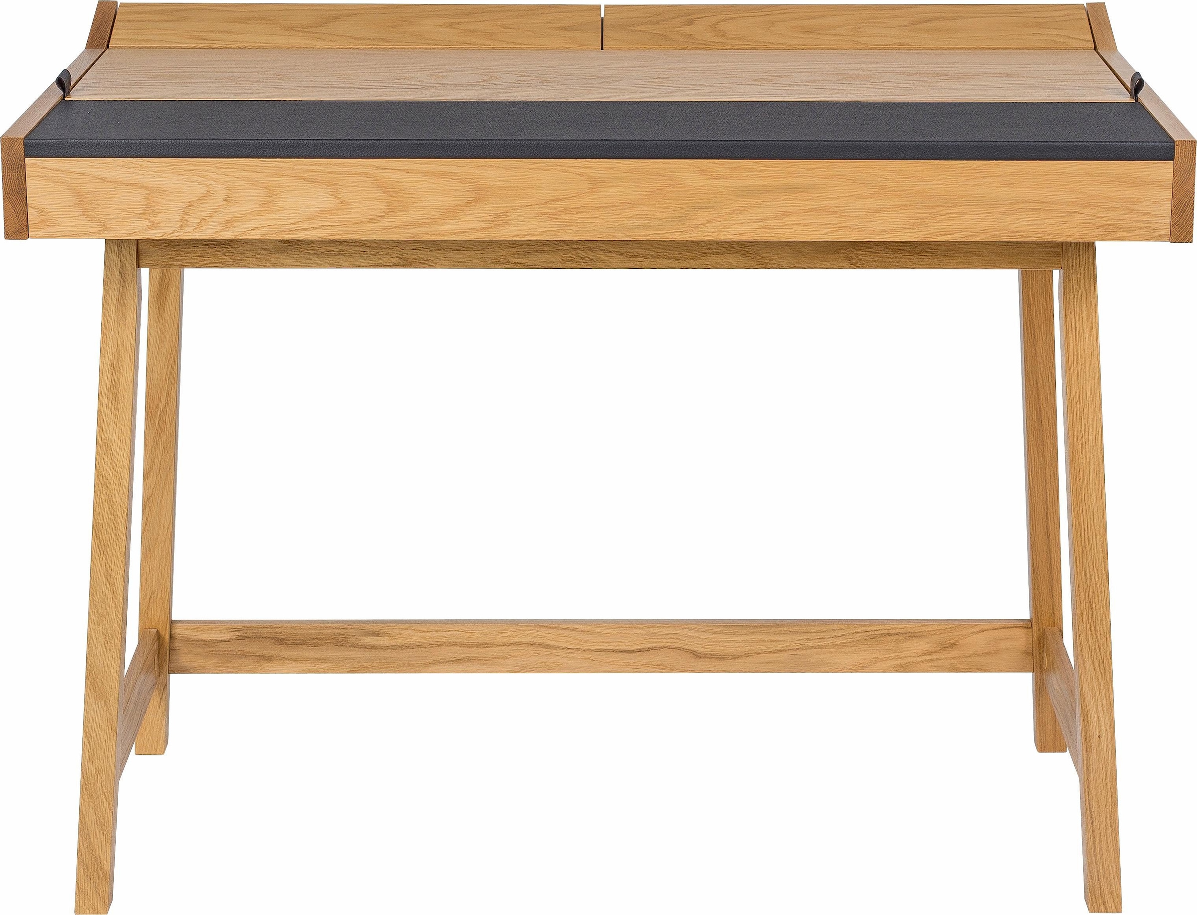 Gestell Woodman »Brompton«, online Eiche Schreibtisch massiver aus Jelmoli-Versand Design, im bestellen skandinavian |