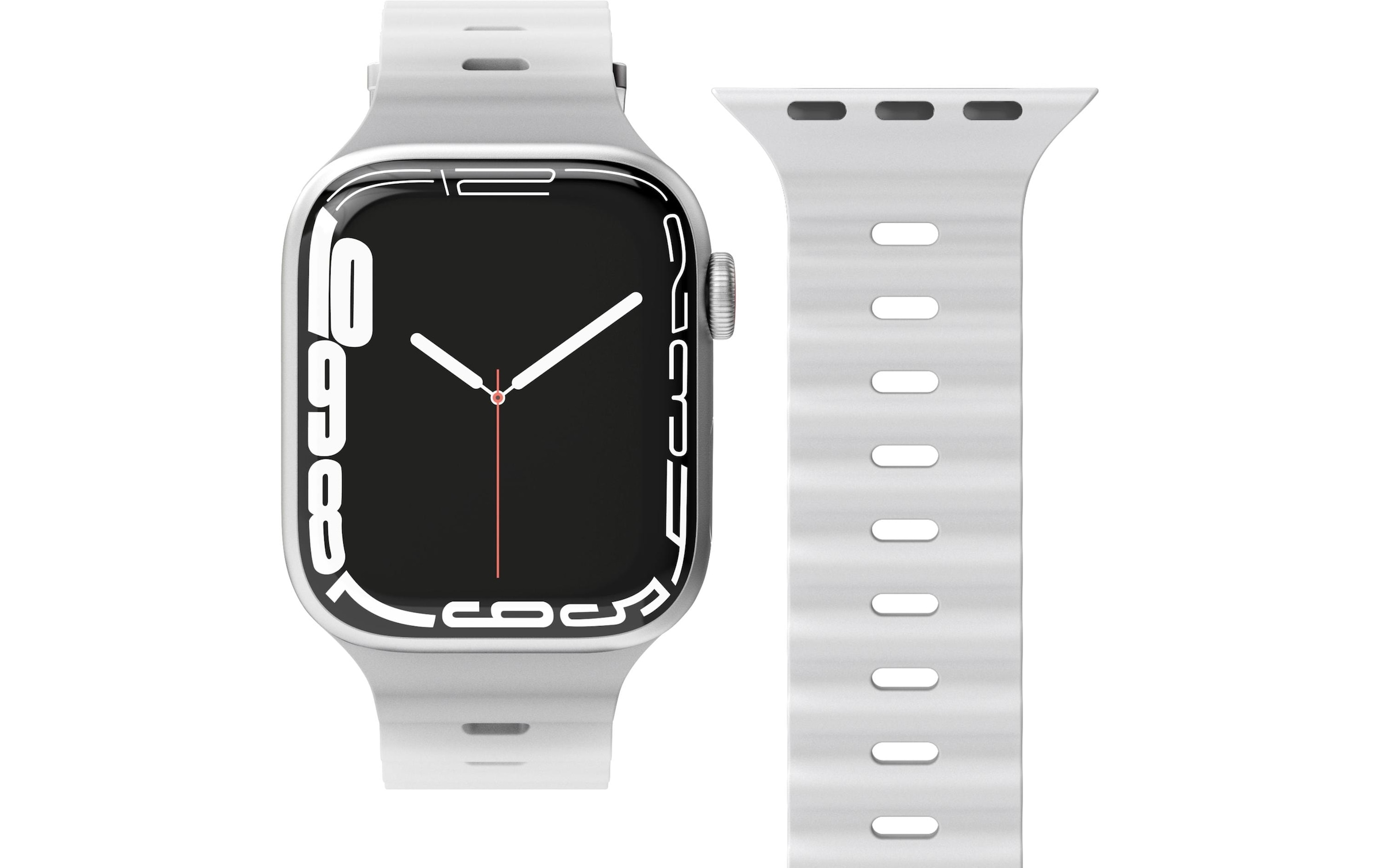 Uhrenarmband »Band Apple Watch 42/44/45/49 mm Light Gray«