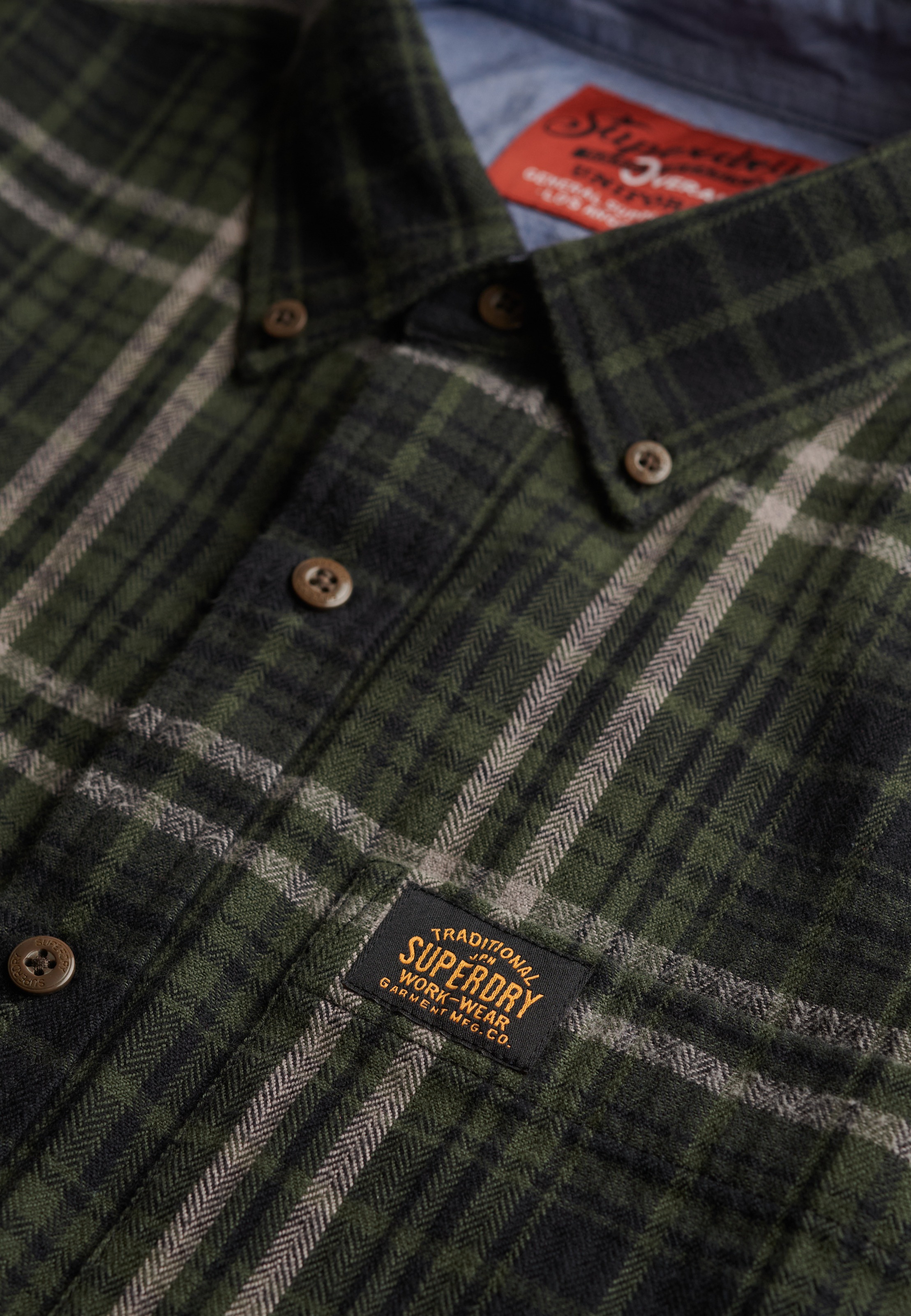 Superdry Langarmhemd »L/S COTTON LUMBERJACK SHIRT«