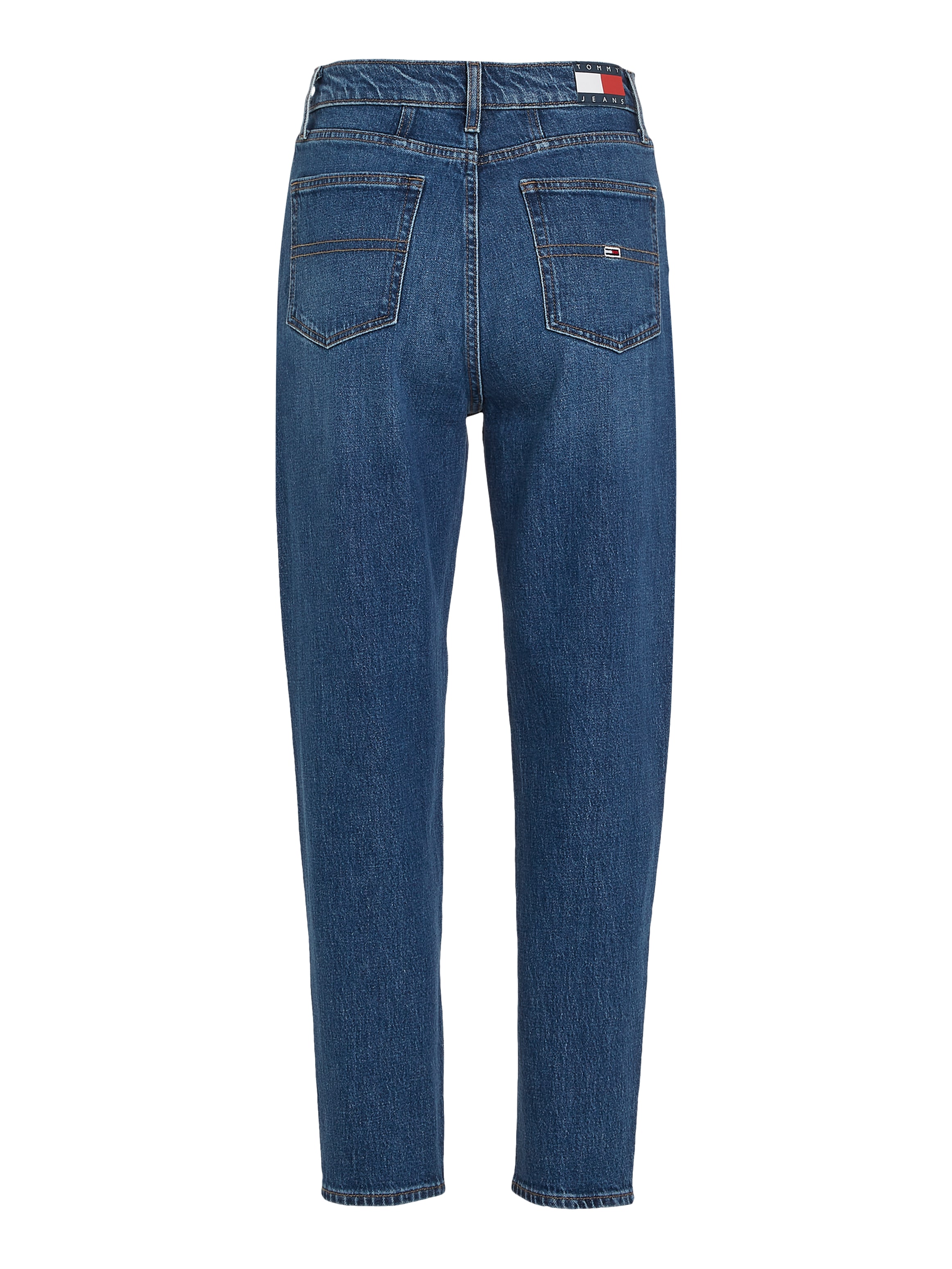 Tommy Jeans Mom-Jeans »High waist - Mom-Jeans Tapered«, mit Logo-Stickereien