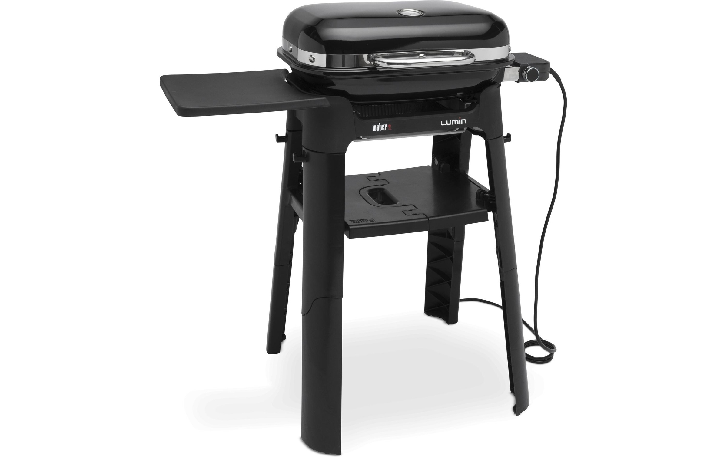 Weber Standgrill »Elektro Lumin Compact, Schwarz«, 2200 W