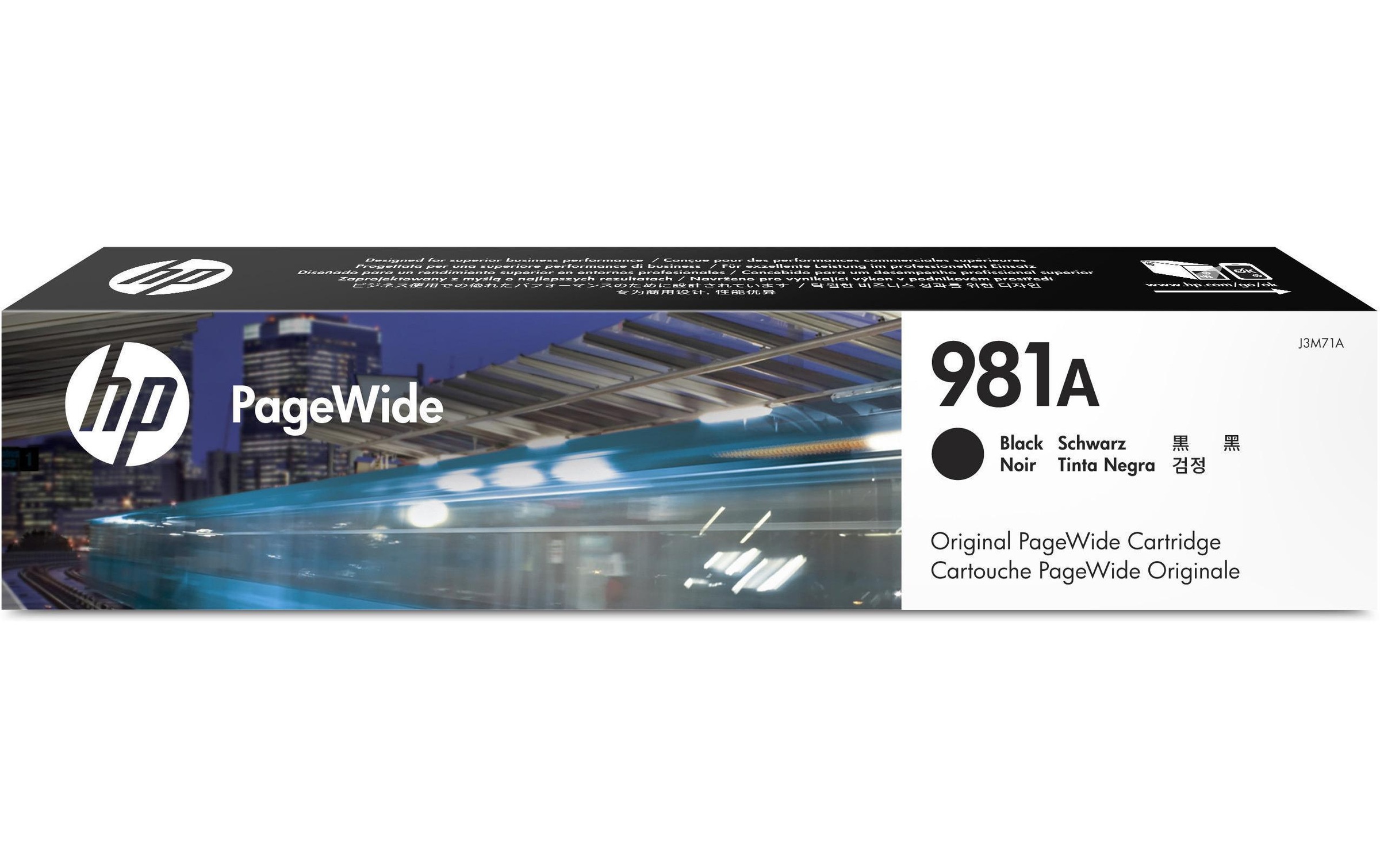 HP Tintenpatrone »Nr. 981A (J3M71A) Black«