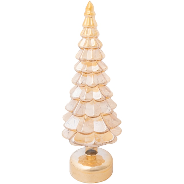 Creativ light LED Baum »Tanne, Weihnachtsdeko«, Warmweiss, aus Glas, mit 12  LEDs, Höhe ca. 33 cm online shoppen | Jelmoli-Versand