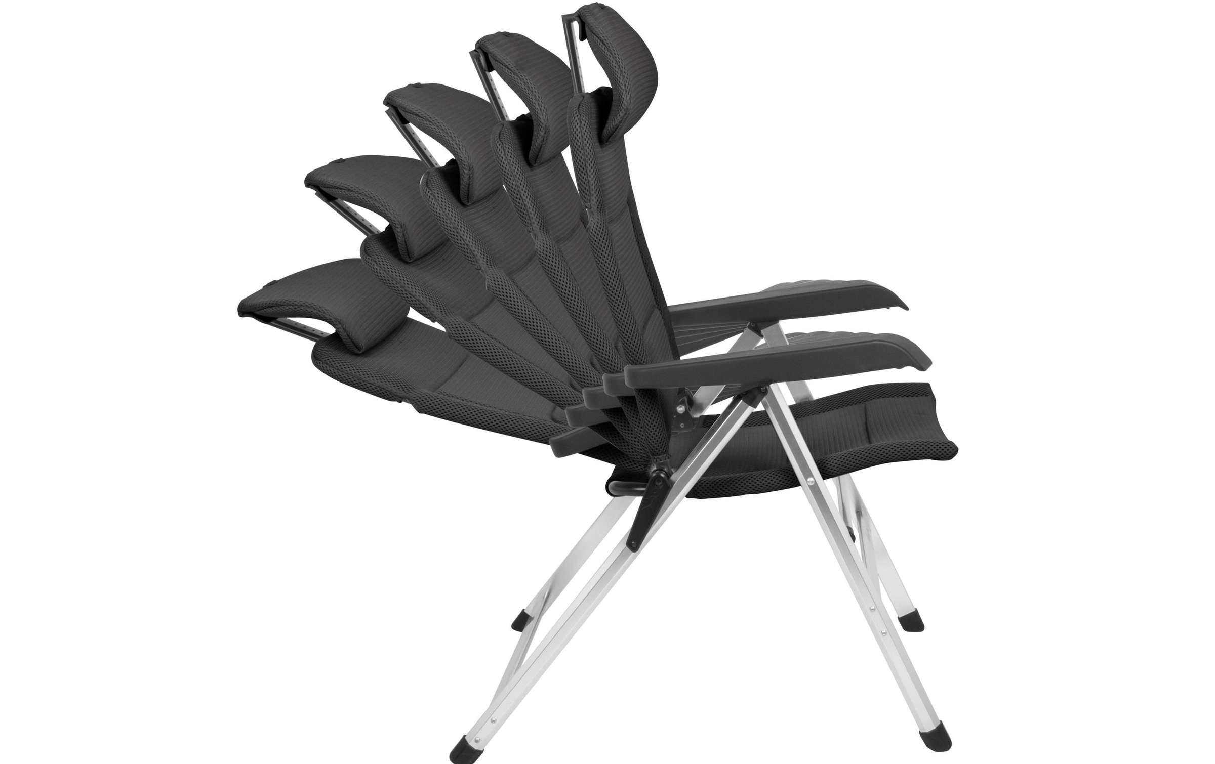 BRUNNER Campingstuhl »Rebel H2L Schwarz«