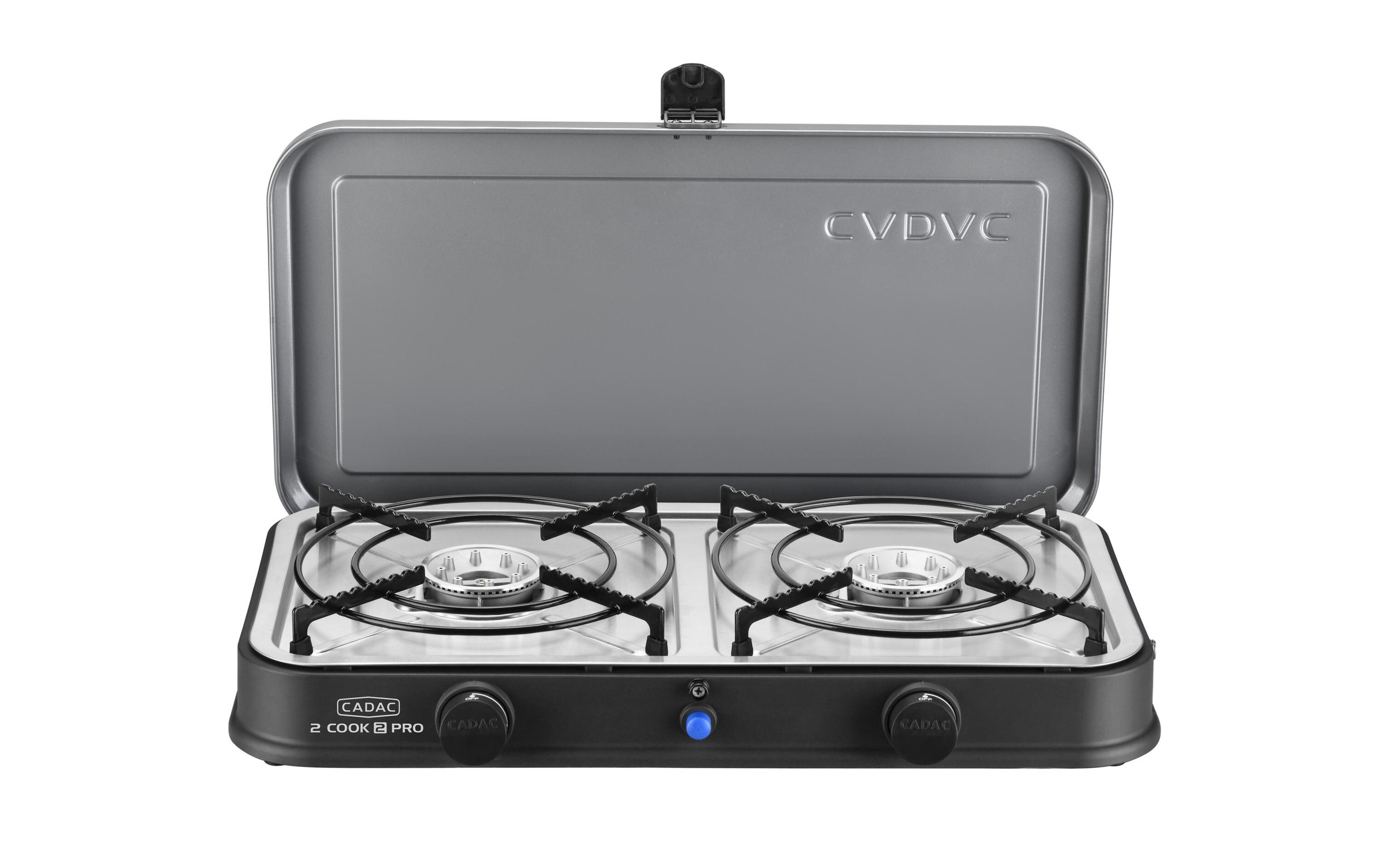 Gaskocher »2-Cook 2 Pro Deluxe«, Edelstahl, 32 cm