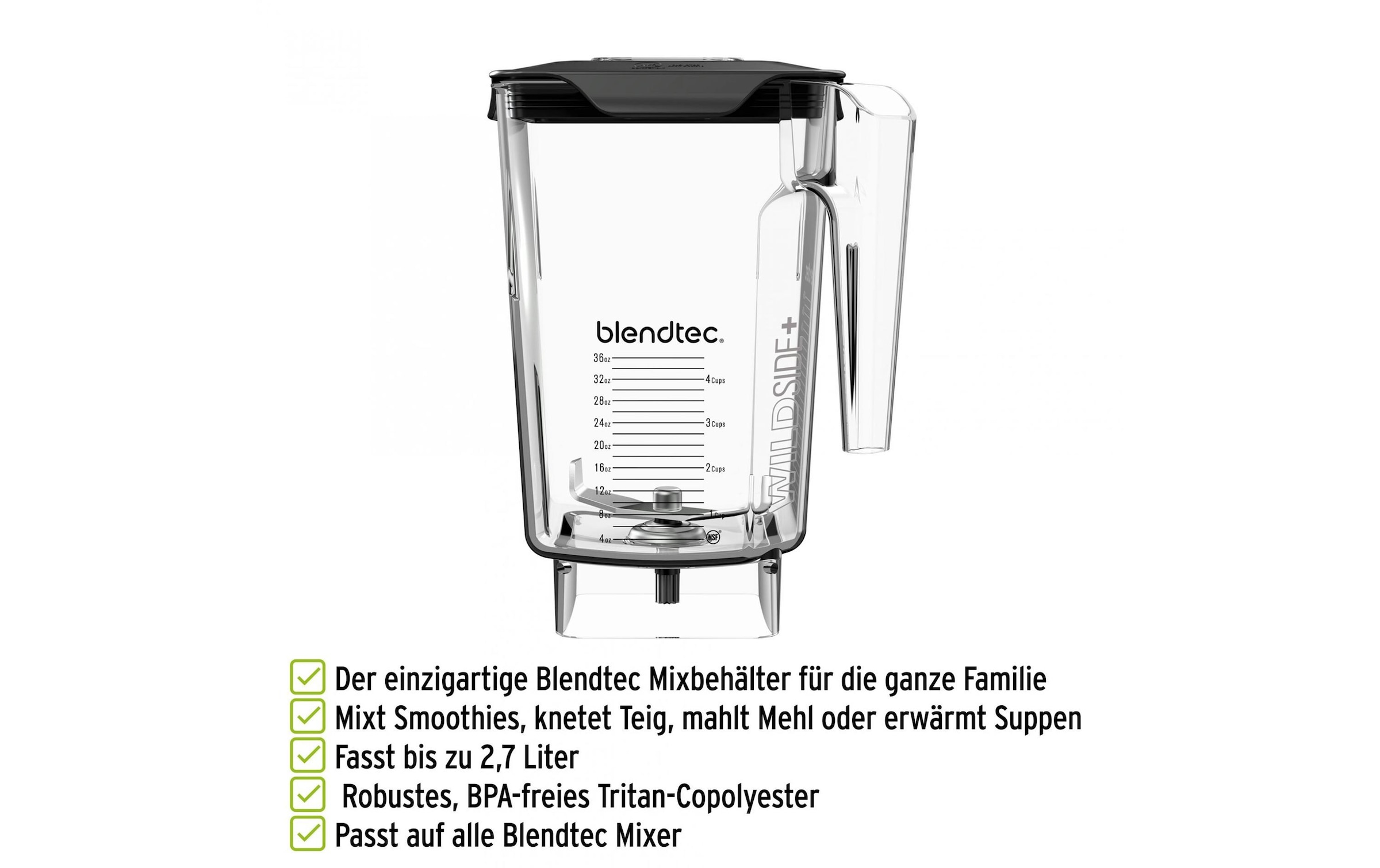 Mixaufsatz »Blendtec WildSide+ Jar«