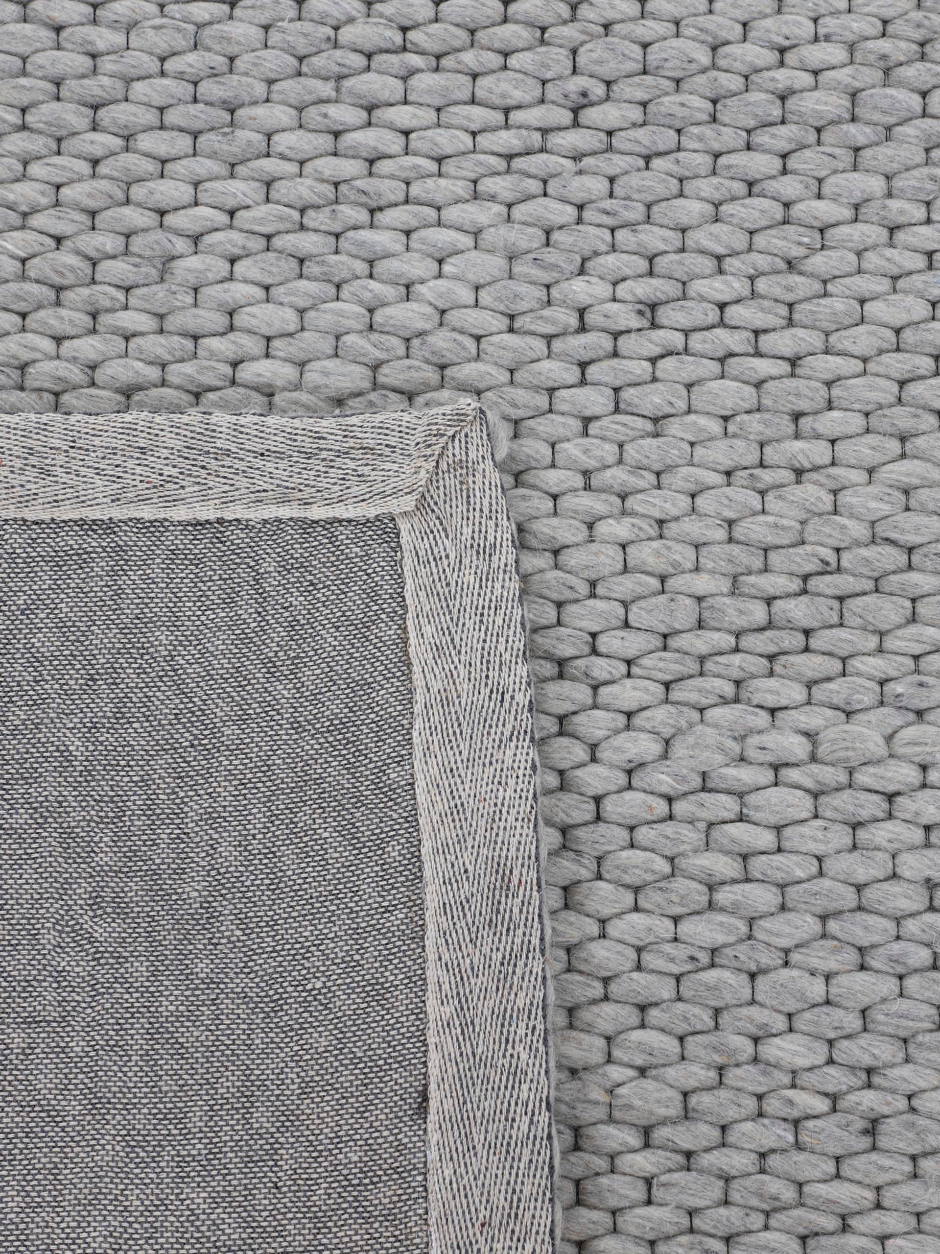 carpetfine Läufer »Sina«, rechteckig, 14 mm Höhe, Handweb Teppich, reine Wolle, meliert, handgewebt, weich & kuschelig