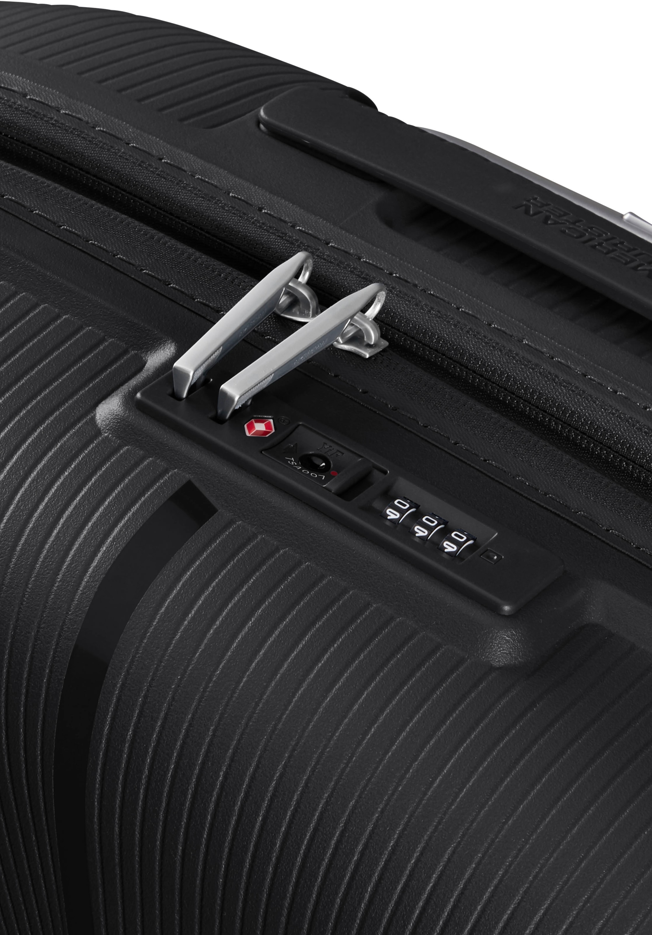American Tourister® Hartschalen-Trolley »STARVIBE, in verschiedenen Farben und Grössen«, 4 Rollen, Handgepäck-Koffer Reisegepäck Koffer TSA-Zahlenschloss