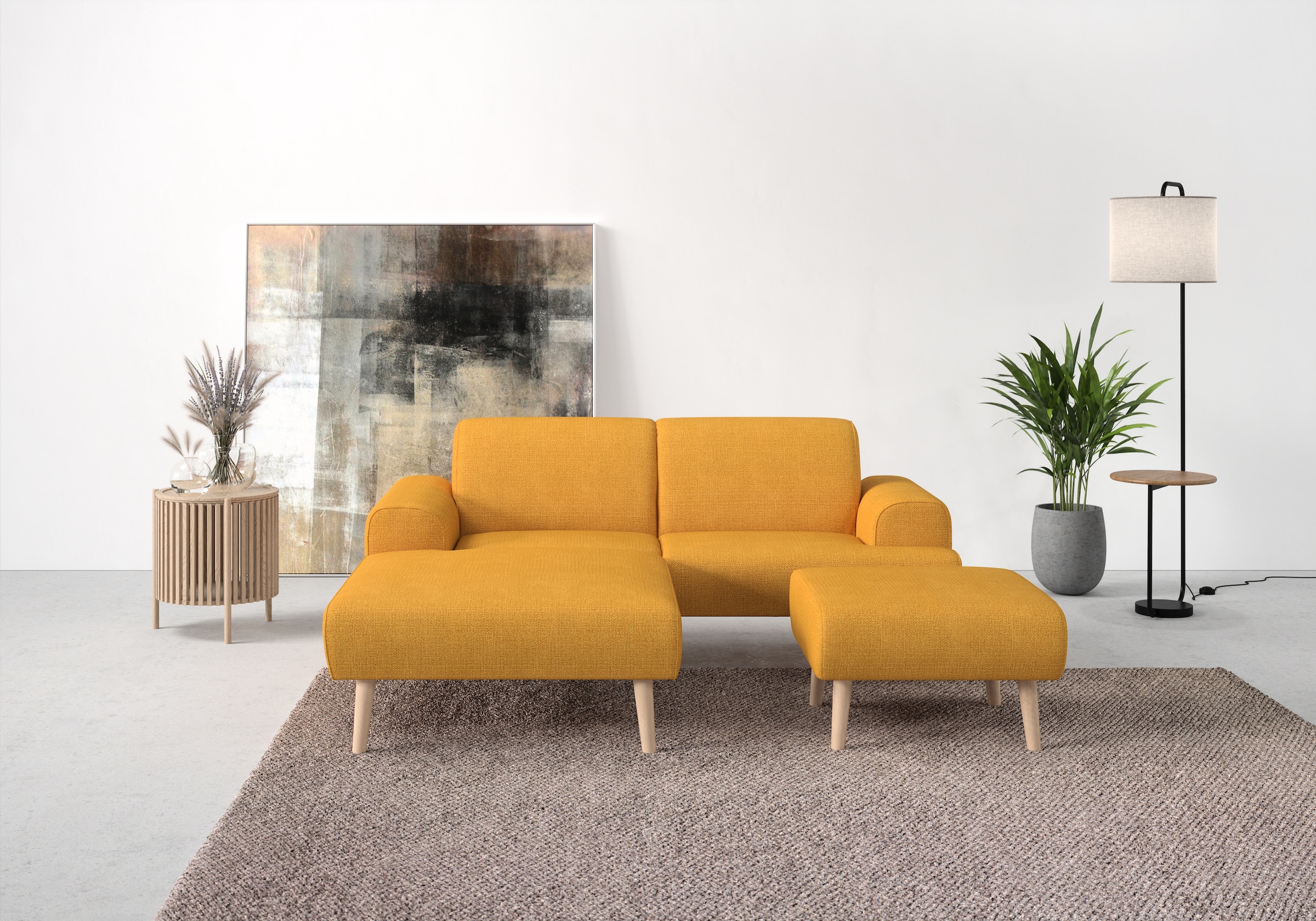 andas Polsterhocker »Swift«, passend zur Serie "Swift", B/T/H: 75/68/44 cm