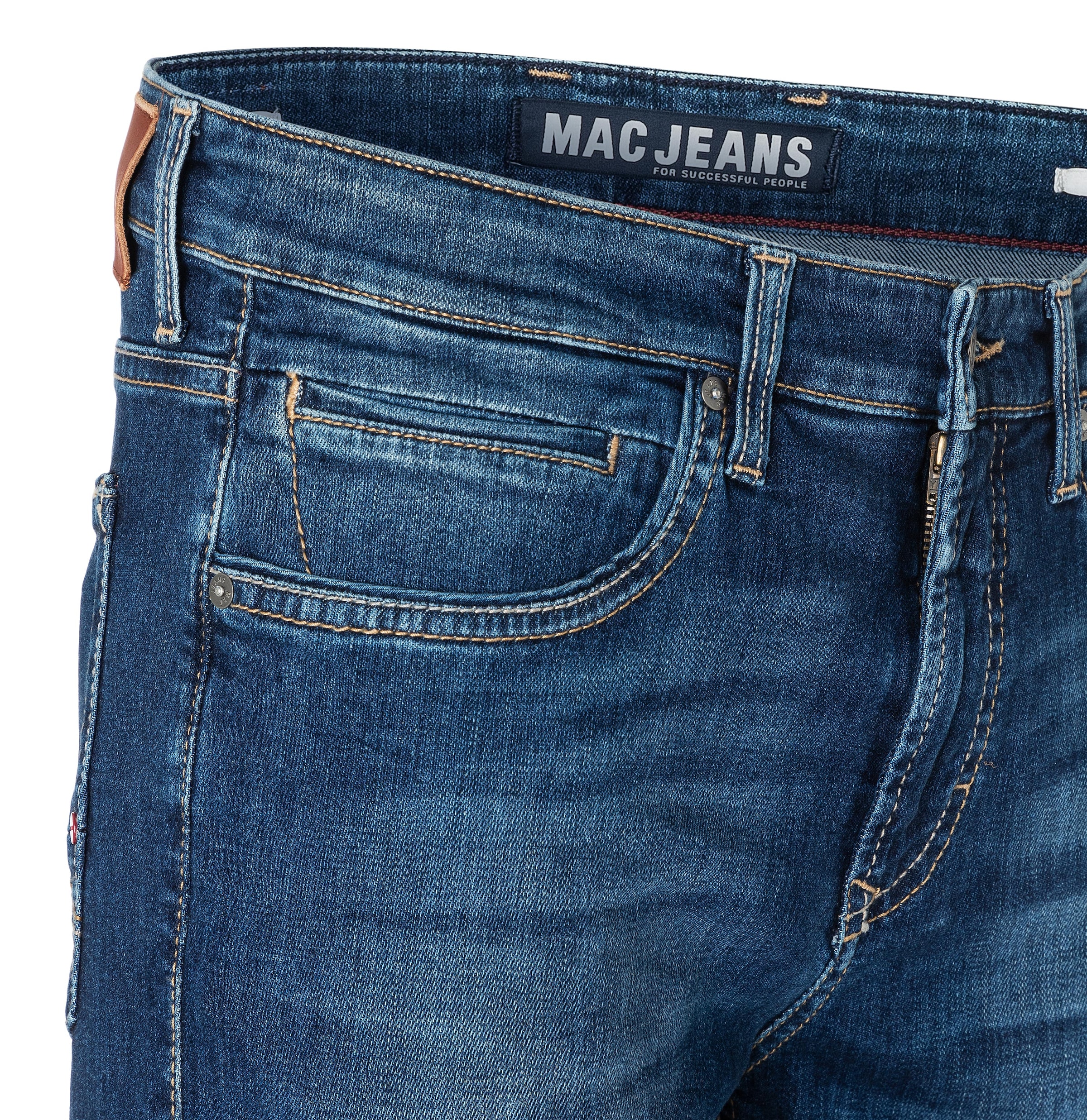 MAC Straight-Jeans »Arne Pipe«