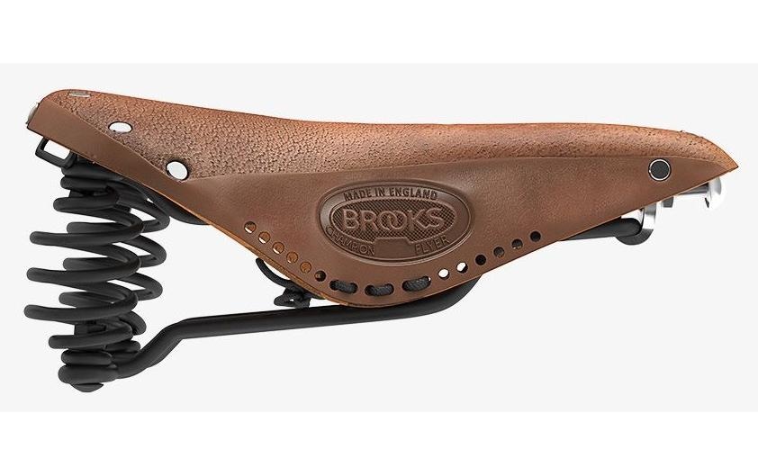 Brooks Fahrradsattel »Flyer Softened Pre-Aged«, Trekking-/Citybike