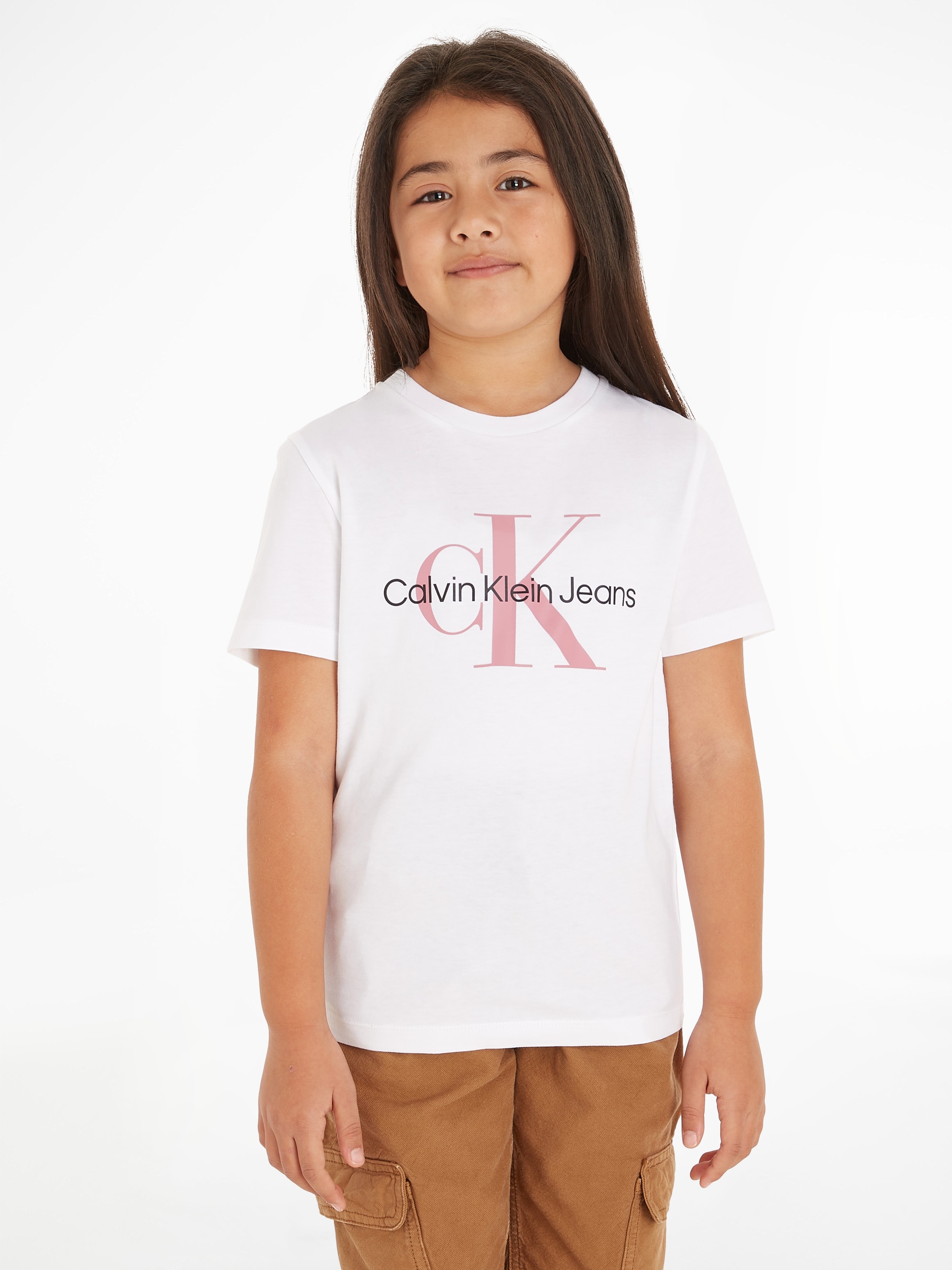 ✵ Calvin »CK SS ordern Jeans T-Shirt MONOGRAM T-SHIRT« günstig | Klein Jelmoli-Versand