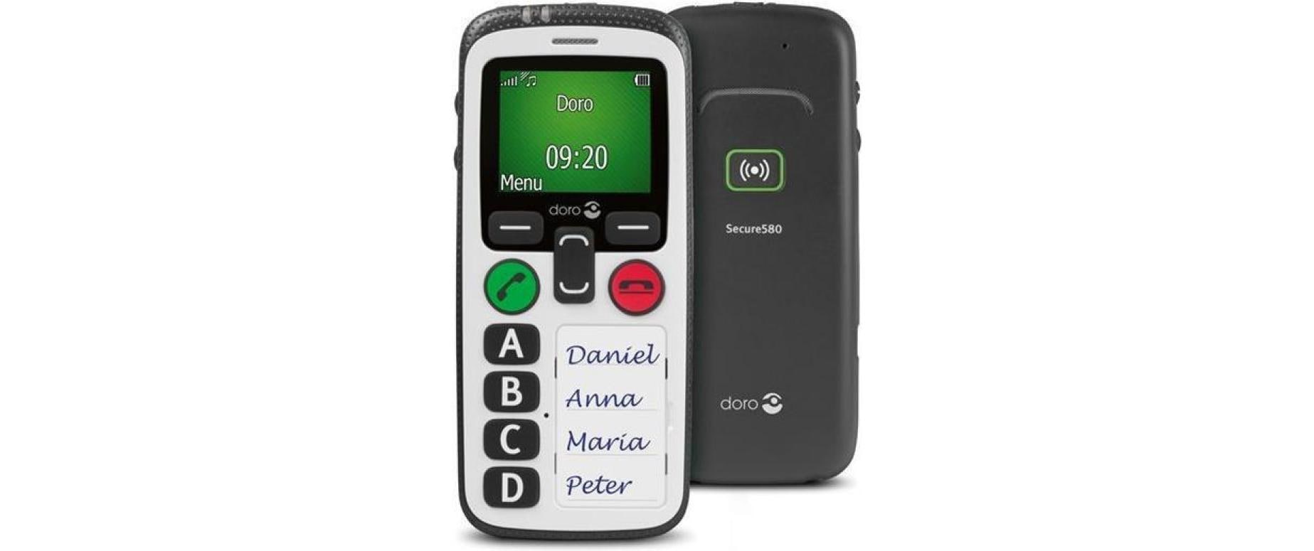 Doro Handy »Secure 580 IUP«, weiss