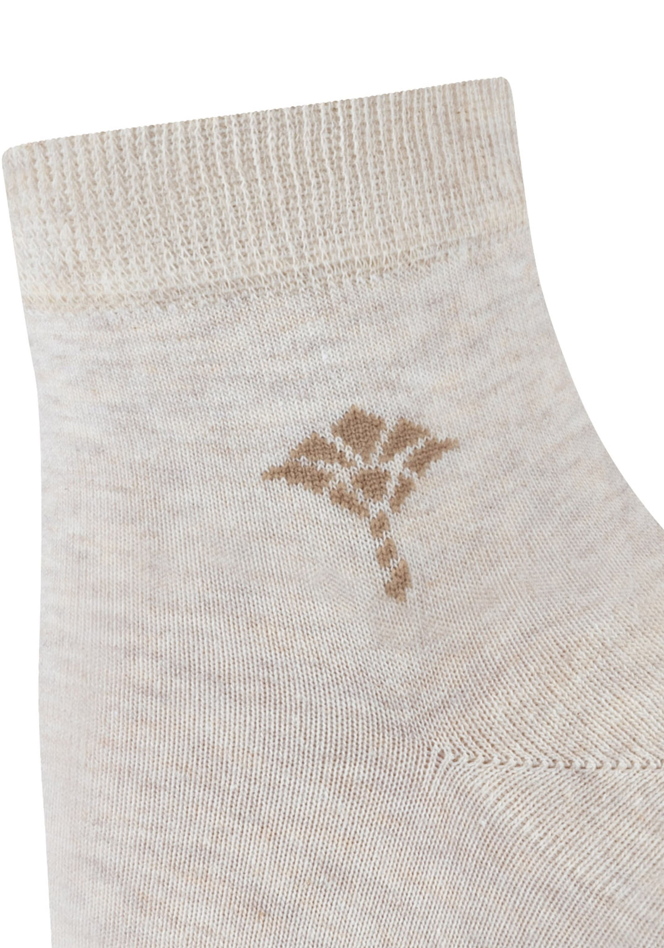 JOOP! Kurzsocken »for your daily glam«, (4 Paar), mit weichem Fussbett