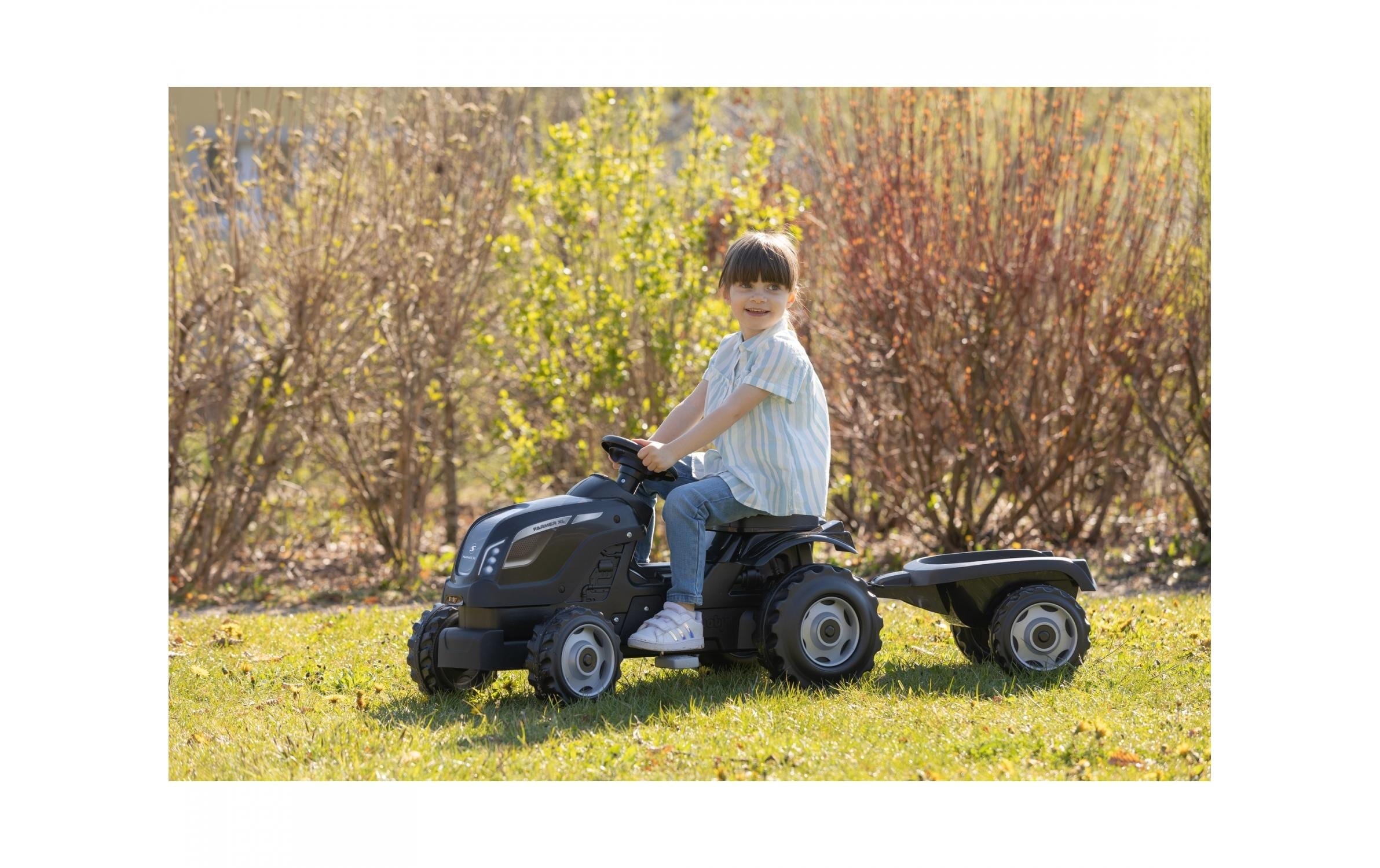 Smoby Tretfahrzeug »Farmer XL Schwarz«