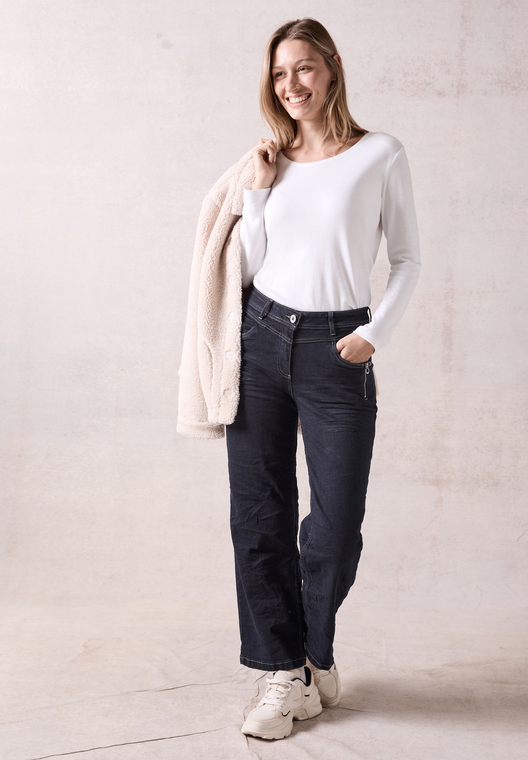 Cecil Loose-fit-Jeans »Style Neele«, im Five-Pocket Style
