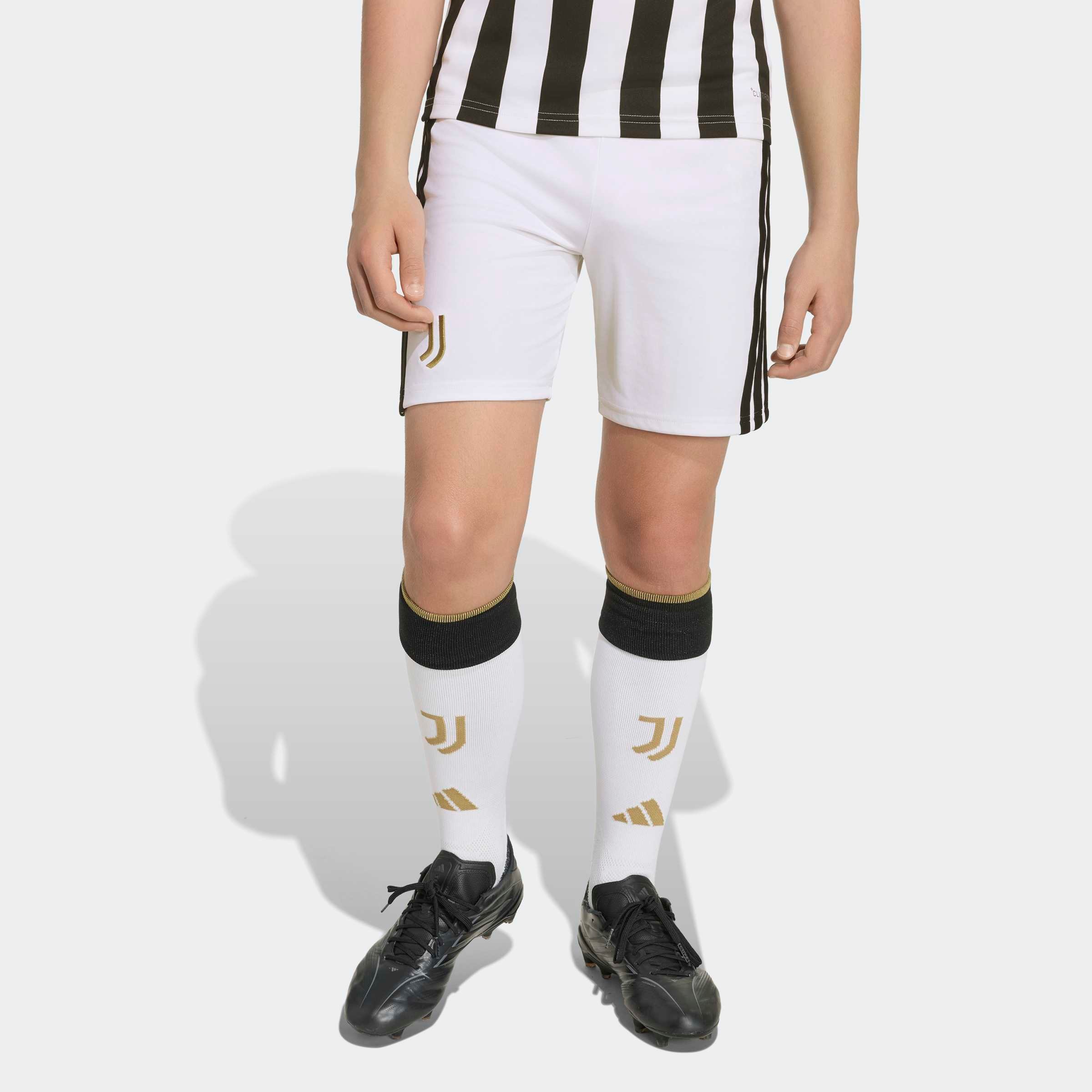adidas Performance Trainingsshorts "JUVENTUS TURIN 26/27 KIDS" mit mittelhohem Bund, für Fussball, aus Polyester