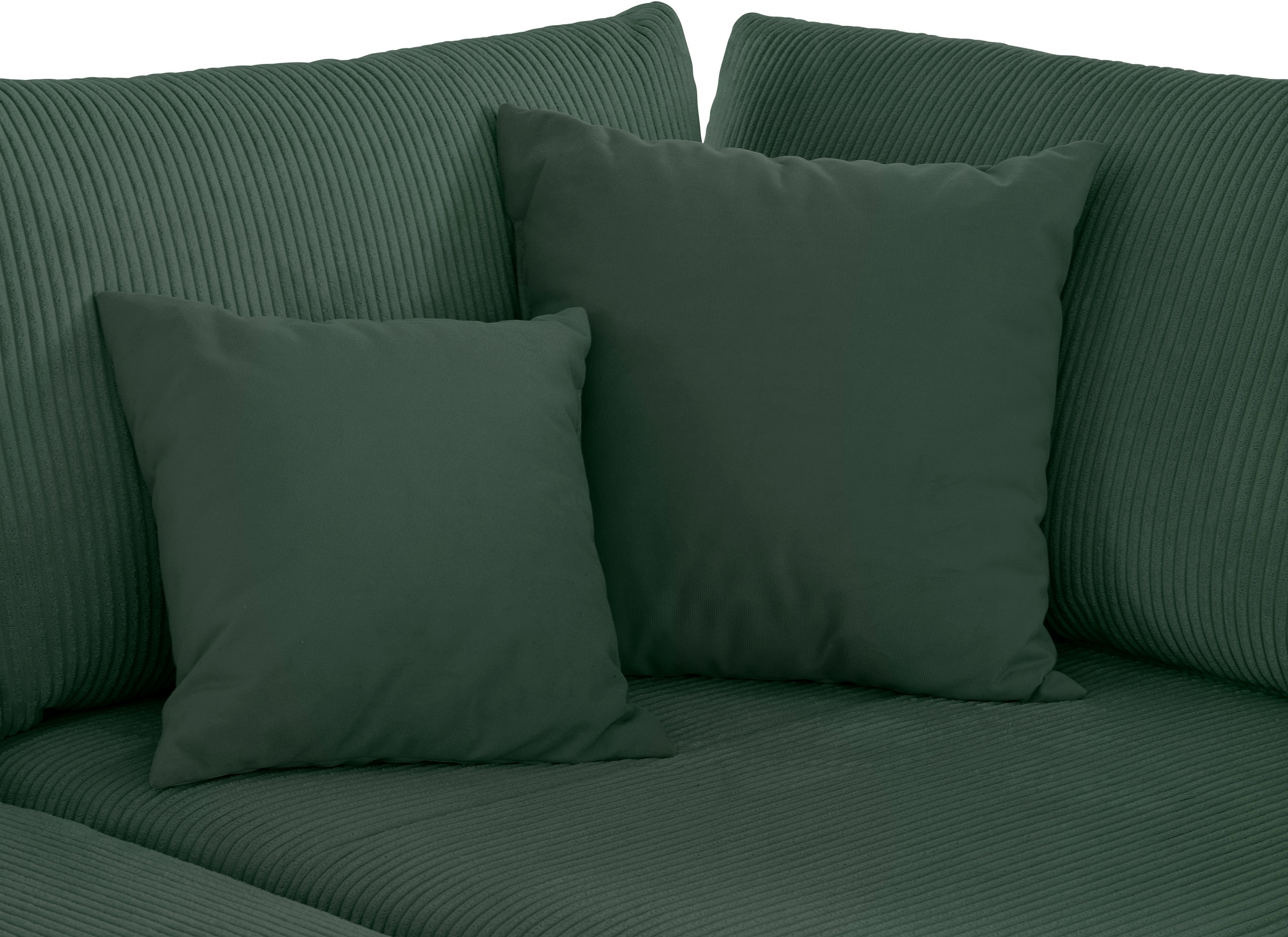 INOSIGN Ecksofa »Boxspringbett Night & Day L-Form mit Dauer-Schlaffunktion mit Armlehne«, mit Boxspring-Bettfunktion 180x200 cm und Bettkasten, Dauerschläfer!
