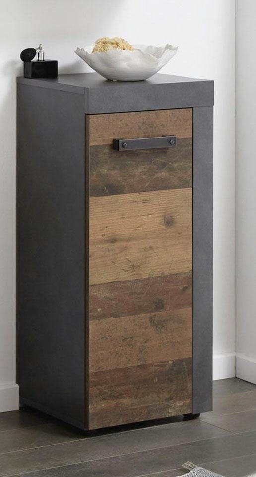 INOSIGN Unterschrank »Ilana«, Badschrank im modernen Industrial Style - Masse (B/T/H) 36/31/81 cm