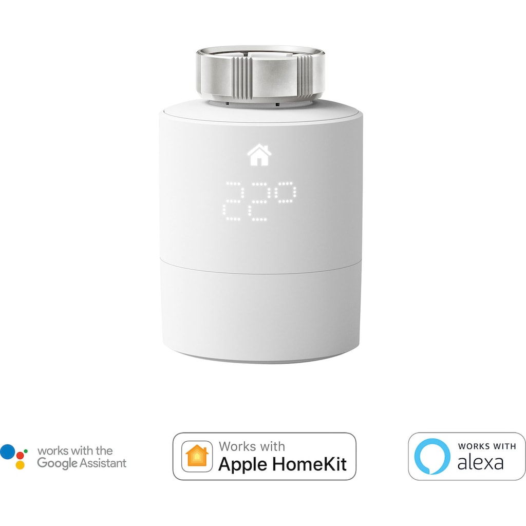Tado Heizkörperthermostat »Smartes Heizkörper-Thermostat - Duo Pack, zur Einzelraumsteuerung«