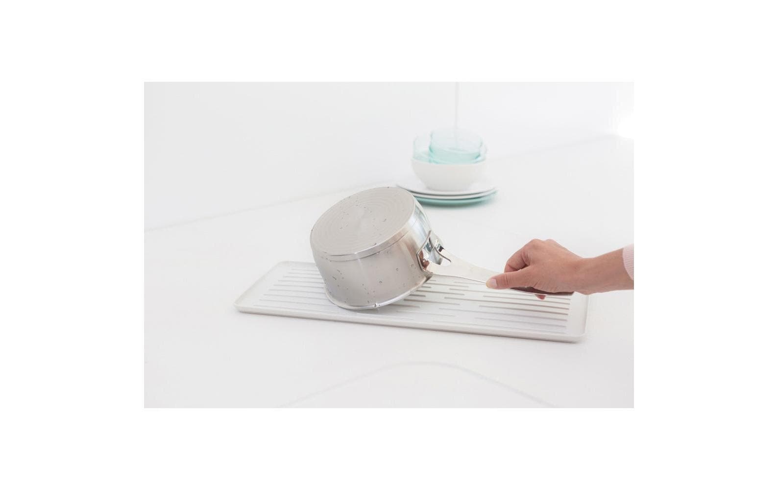 Brabantia Geschirrständer »Compact light grey«