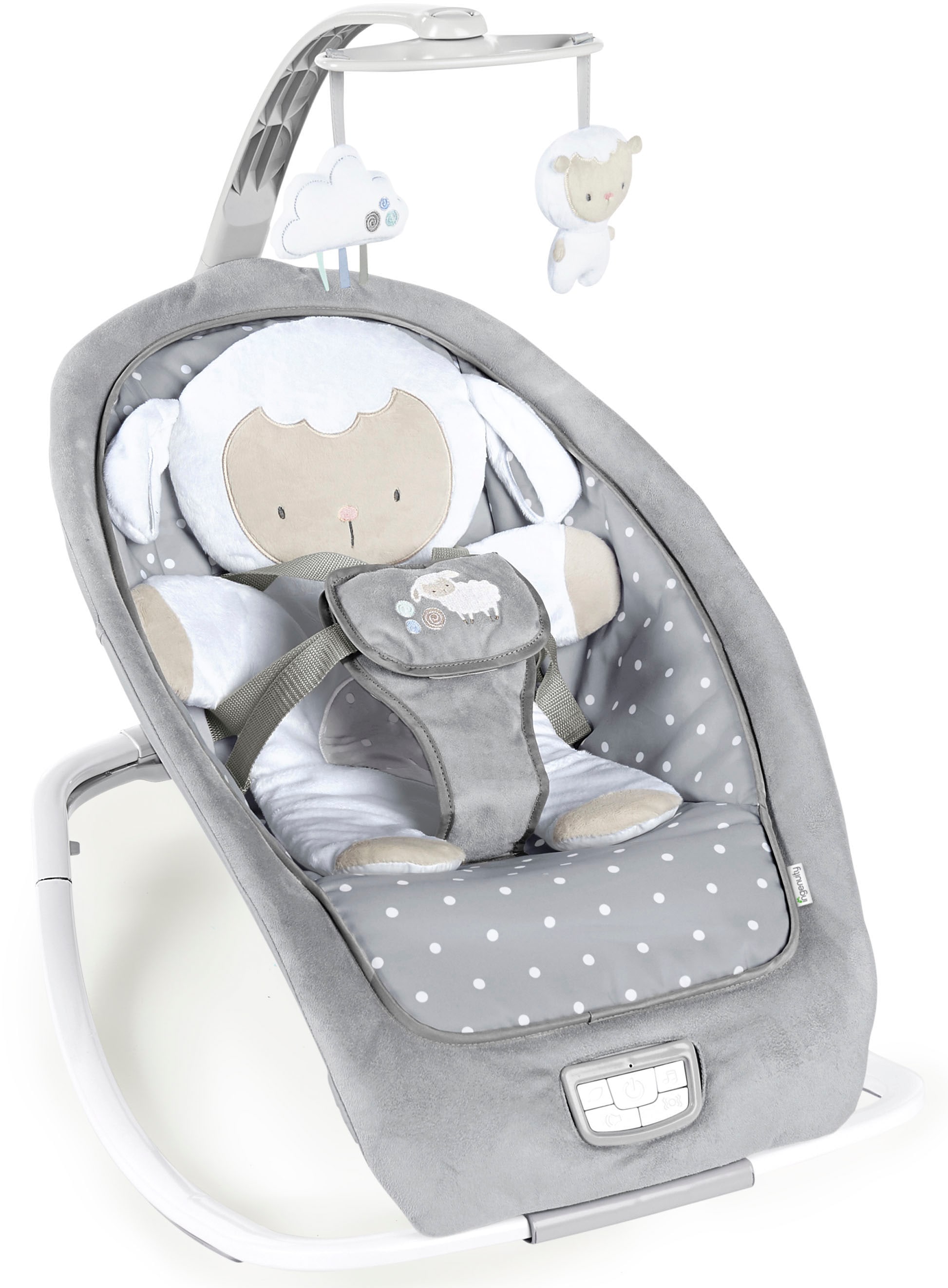 ingenuity Babywippe »Cuddle Lamb«, bis 18 kg, mit Vibration und Melodien