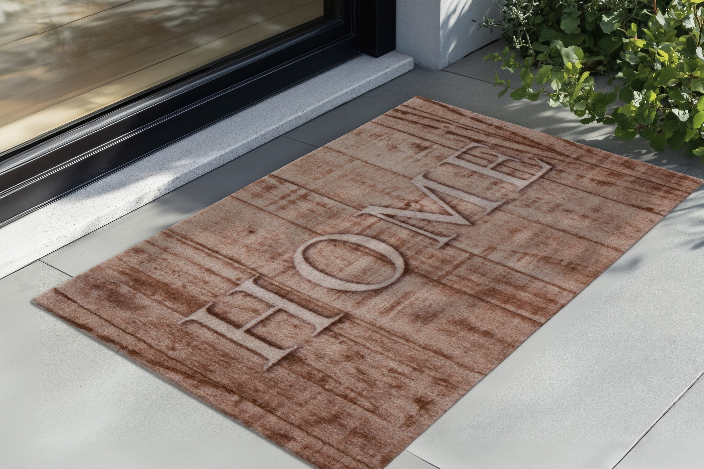 Kayoom Fußmatte "Cosy Entry 525" rechteckig 6 mm Höhe Türmatte, Schmutzfang, Home, Eingang