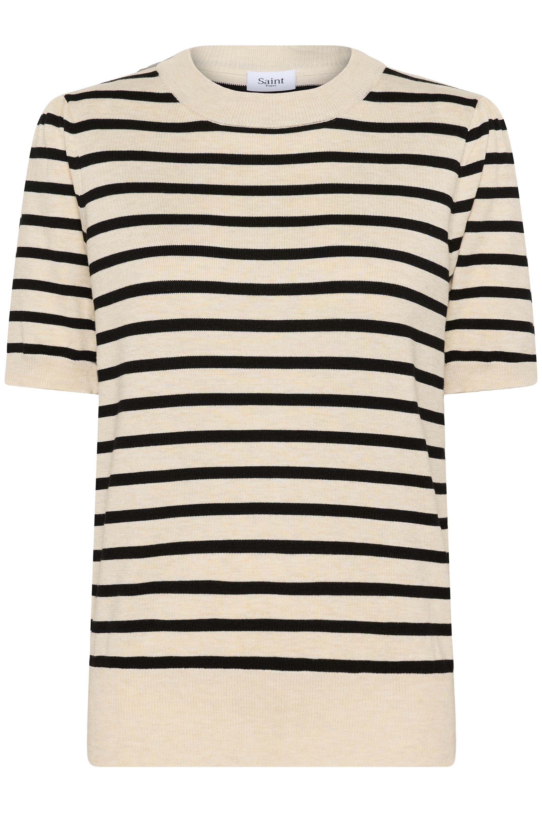 Saint Tropez Kurzarmpullover »MilaSZ SS Striped«