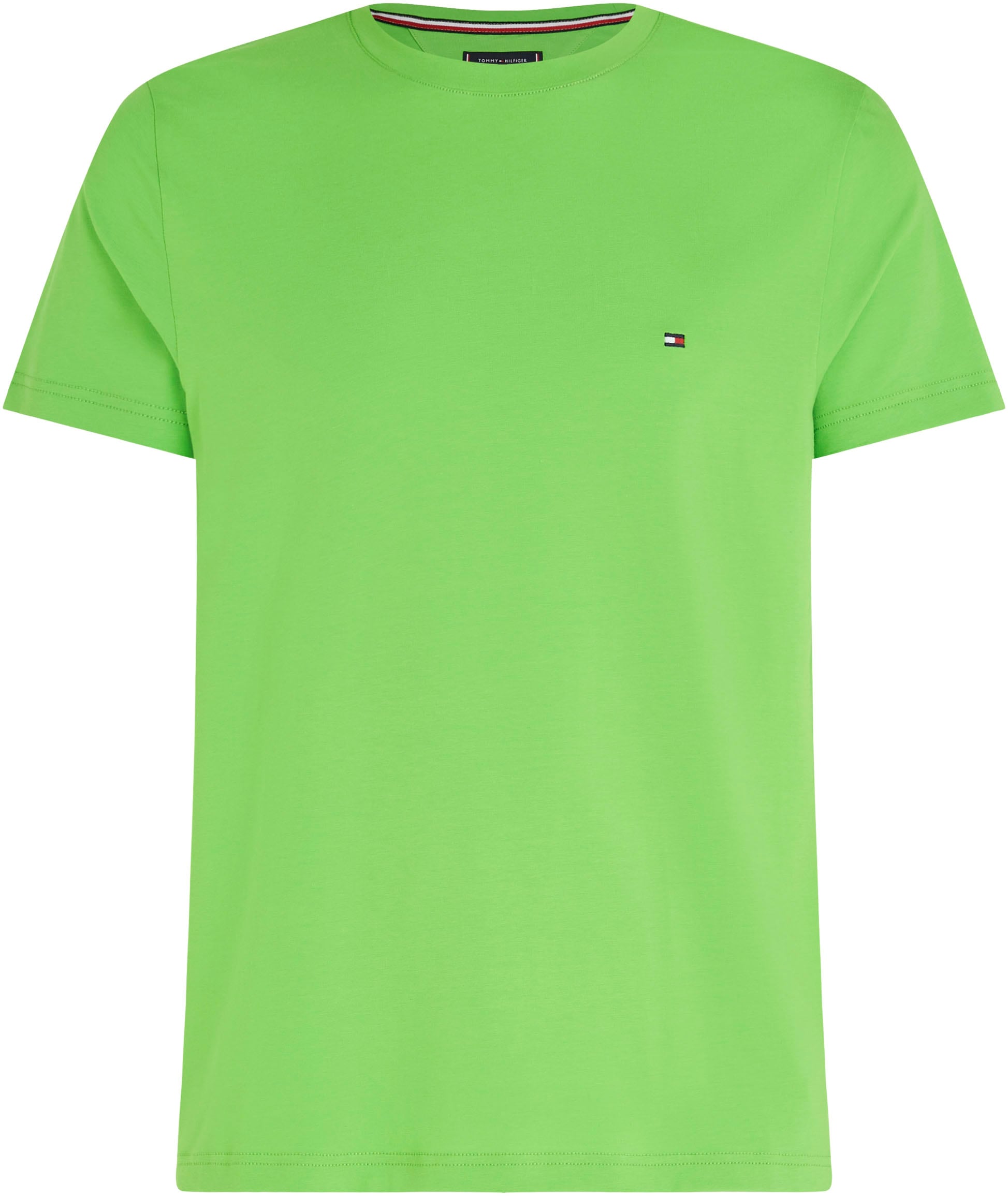 Tommy Hilfiger T-Shirt »STRETCH SLIM FIT TEE«, mit Rundhalsausschnitt